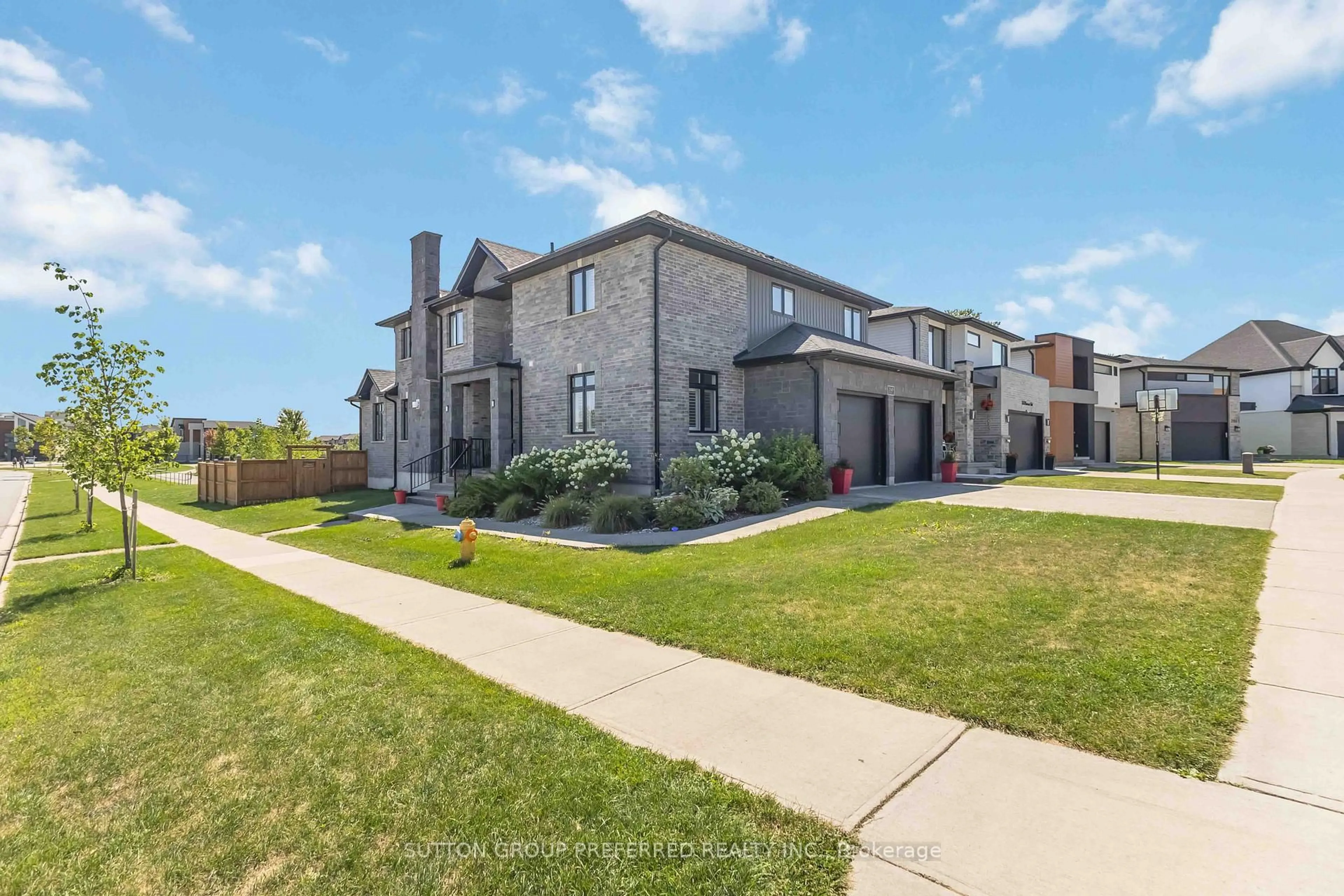 Home with brick exterior material, street for 2849 HEARDCREEK Tr, London North Ontario N6G 0W1