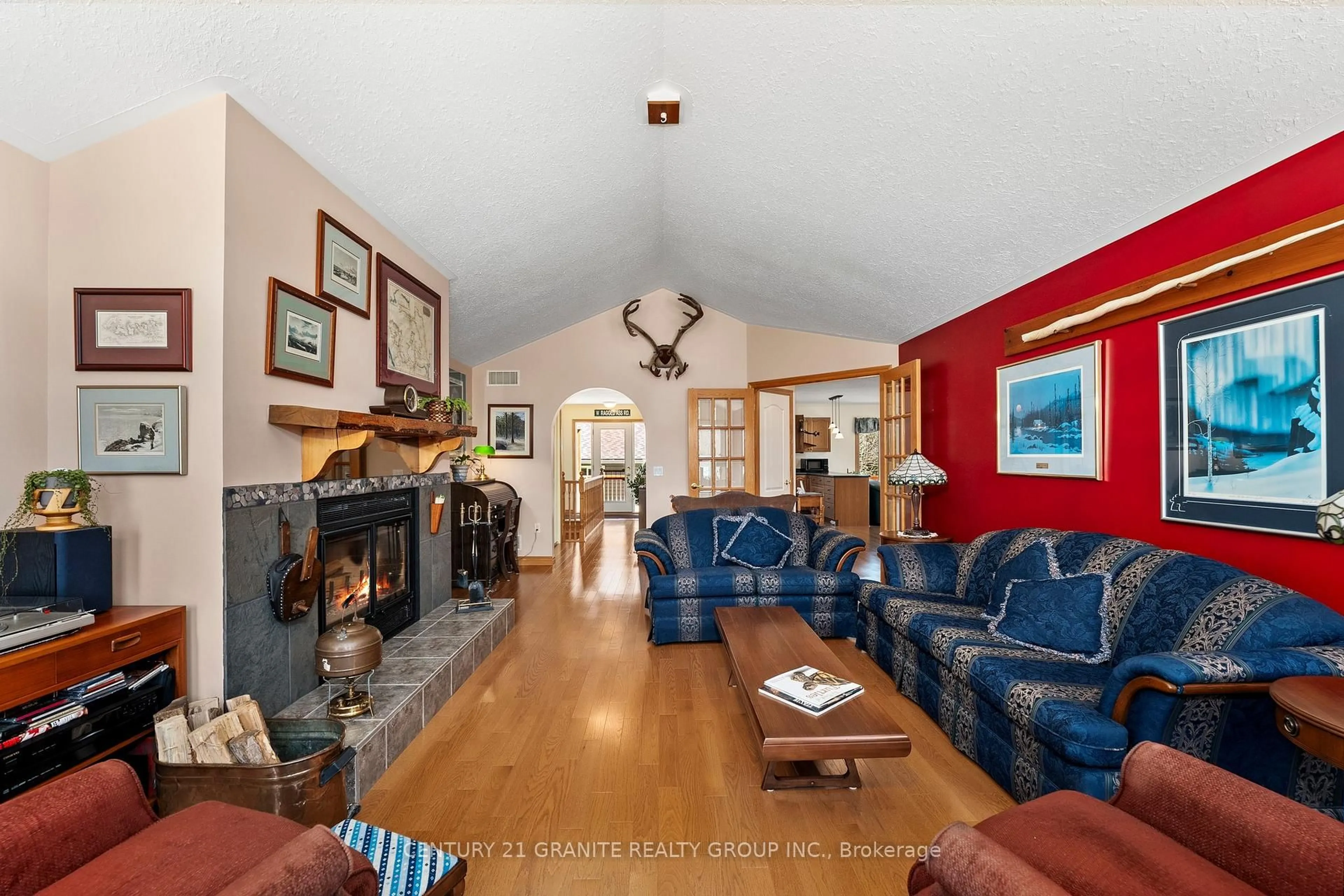 Living room with furniture, unknown for 54 Cedar Dr, Bancroft Ontario K0L 1C0