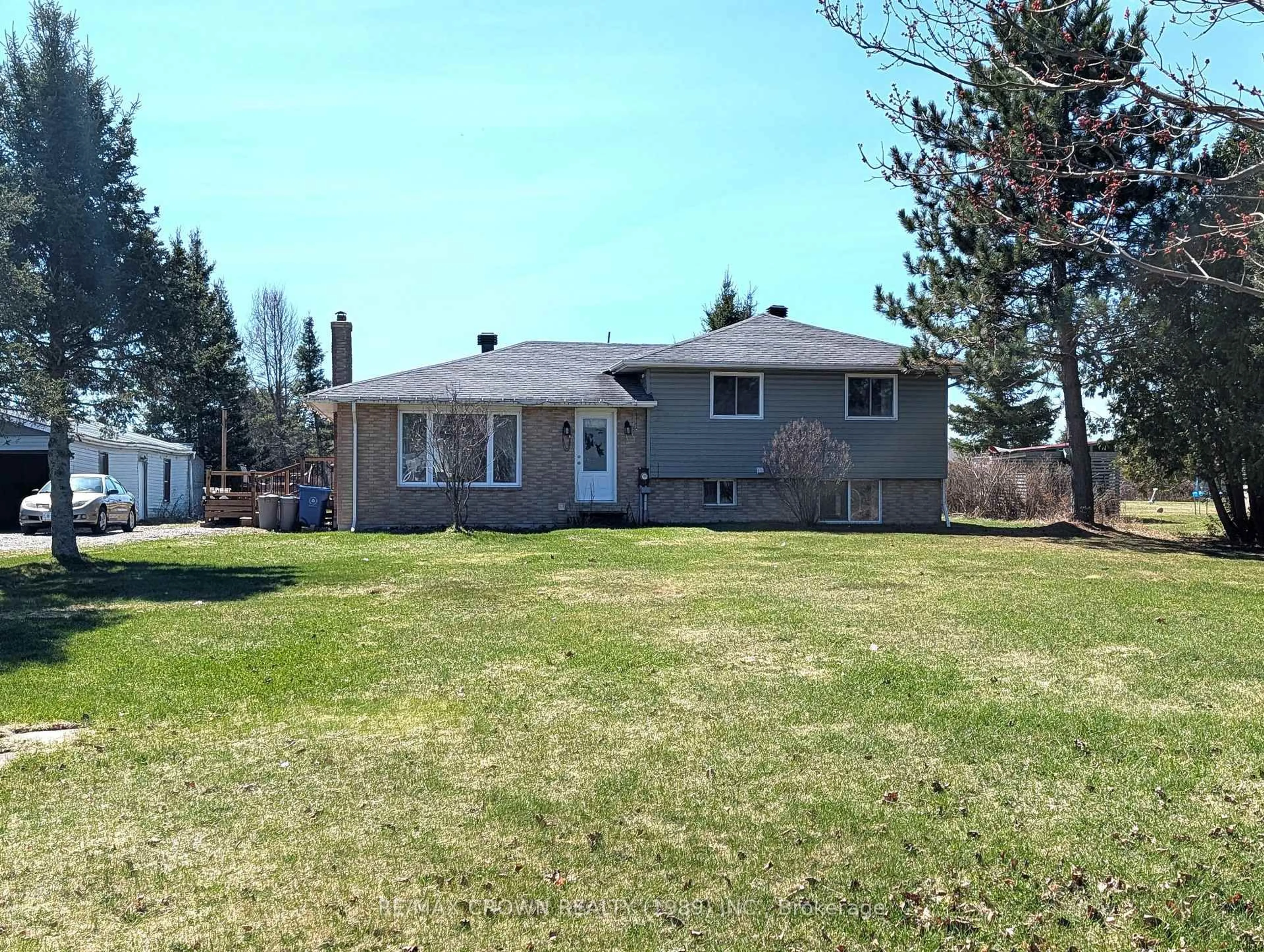 A pic from outside/outdoor area/front of a property/back of a property/a pic from drone, street for 129 Bertha Rd, East Ferris Ontario P0H 1K0