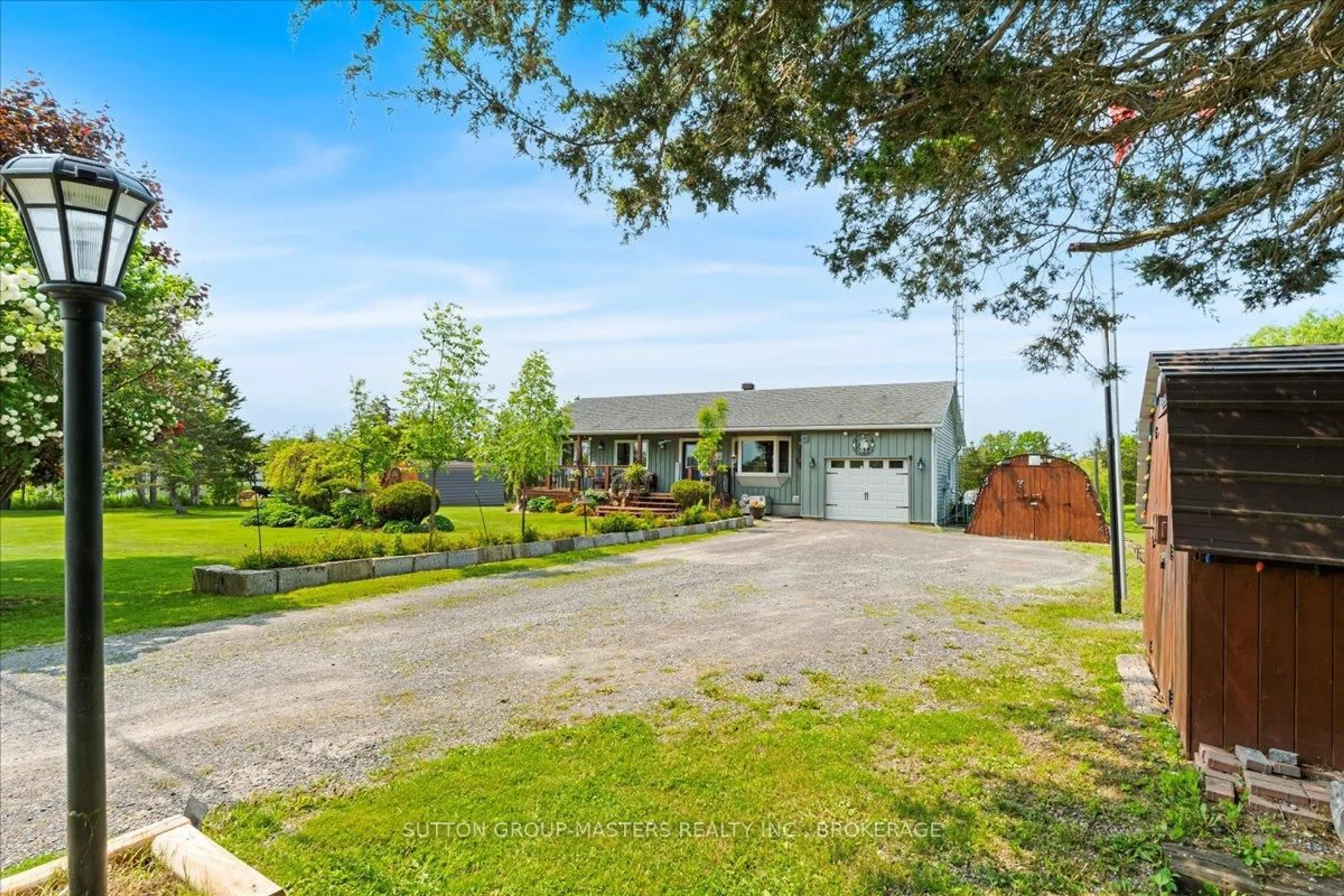 A pic from outside/outdoor area/front of a property/back of a property/a pic from drone, unknown for 84 Plumb Rd, Shannonville Ontario K0K 2N0