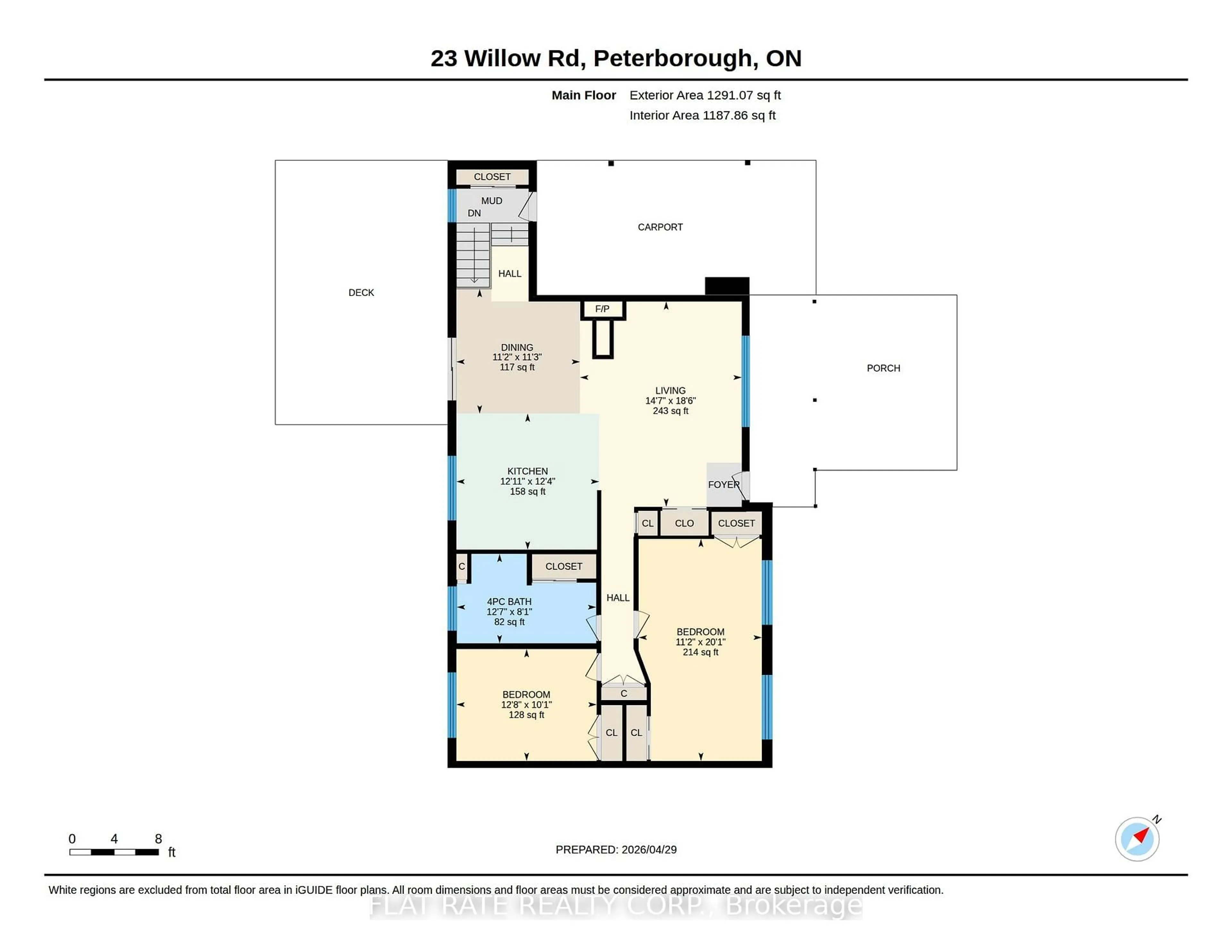 Floor plan for 23 WILLOW Rd, Otonabee-South Monaghan Ontario K9J 6Y3