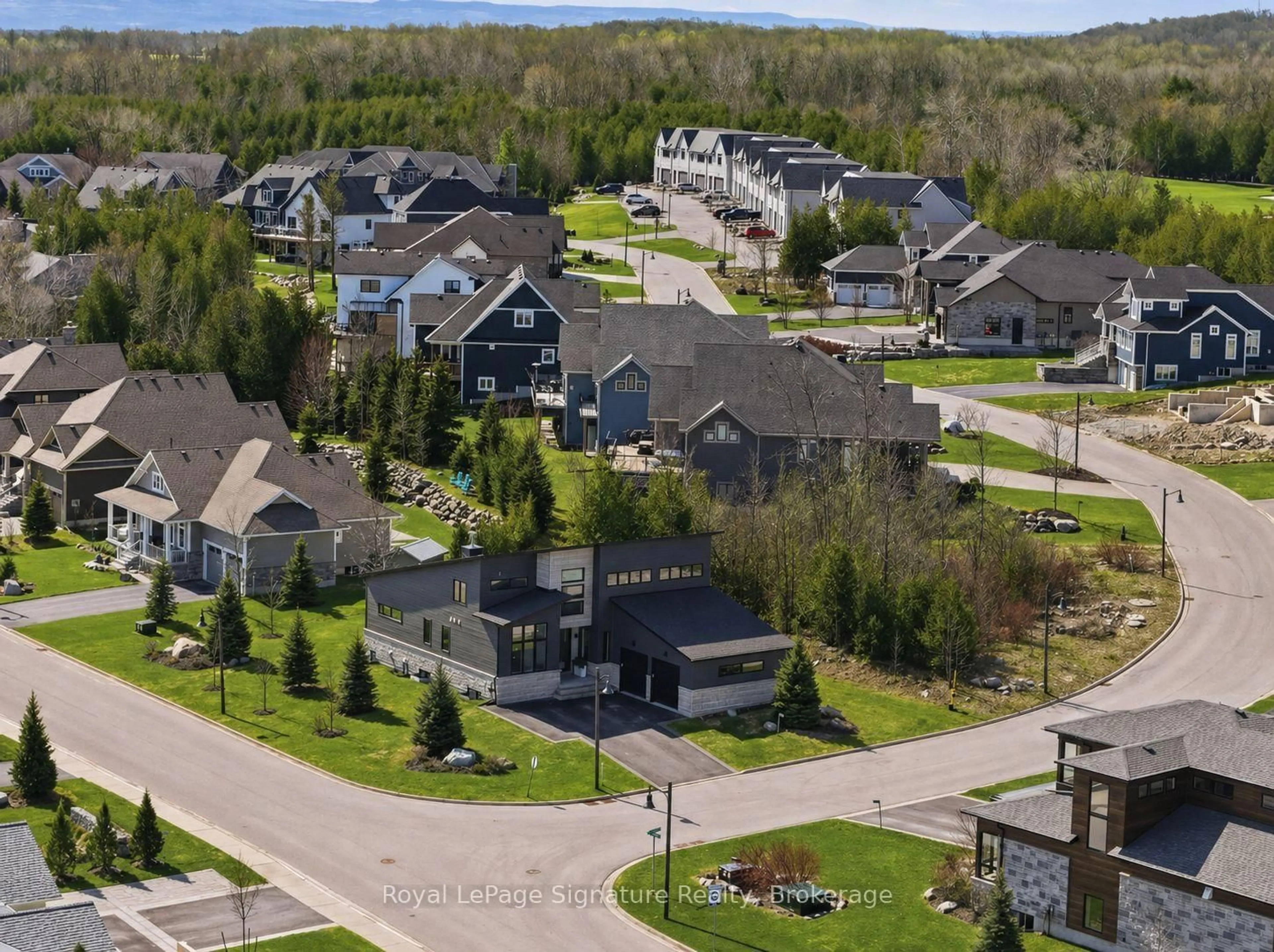 A pic from outside/outdoor area/front of a property/back of a property/a pic from drone, street for 149 Landry Lane, Blue Mountains Ontario N0H 2P0