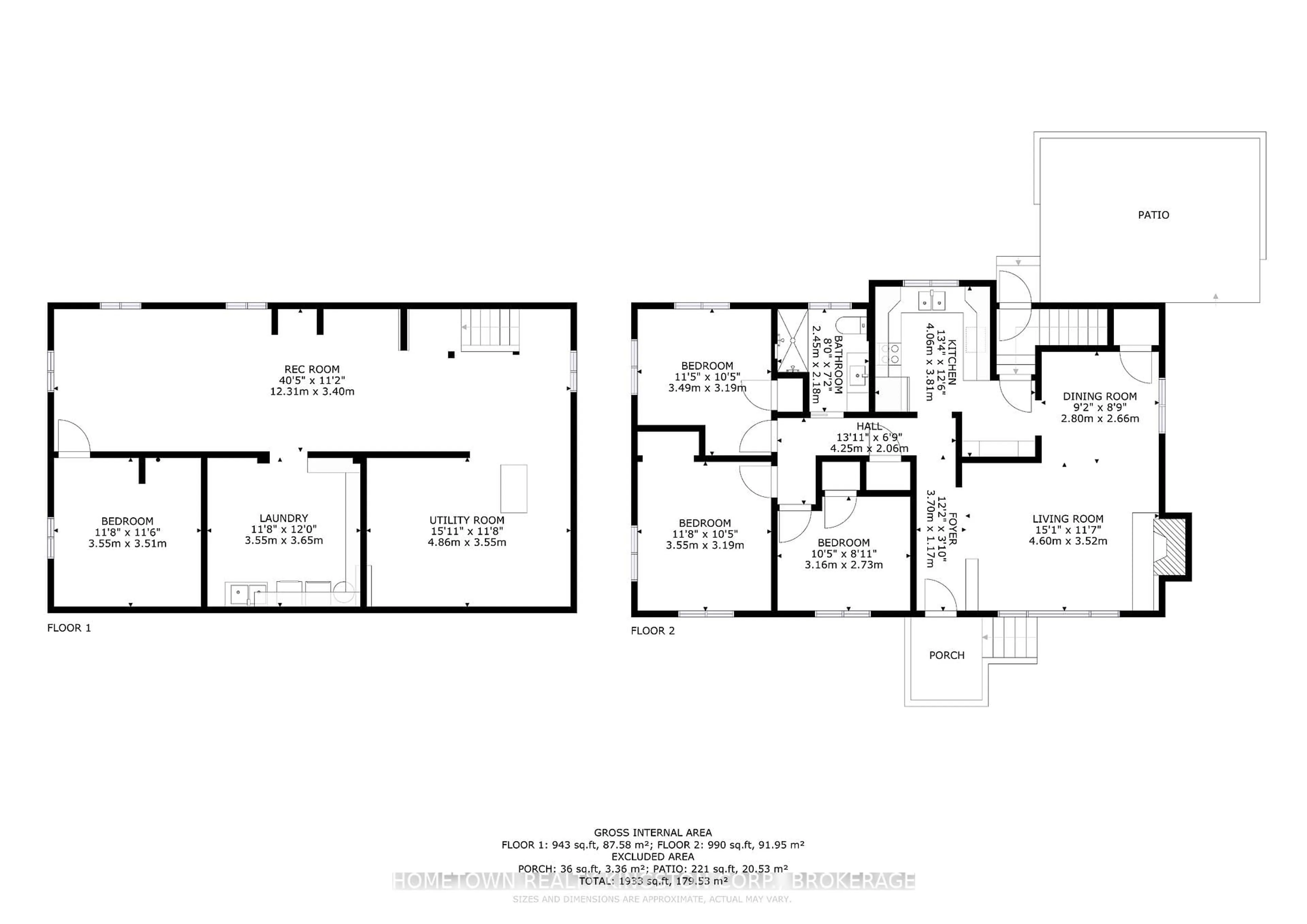 Floor plan for 23 Fairfield Blvd, Loyalist Ontario K7N 1L3
