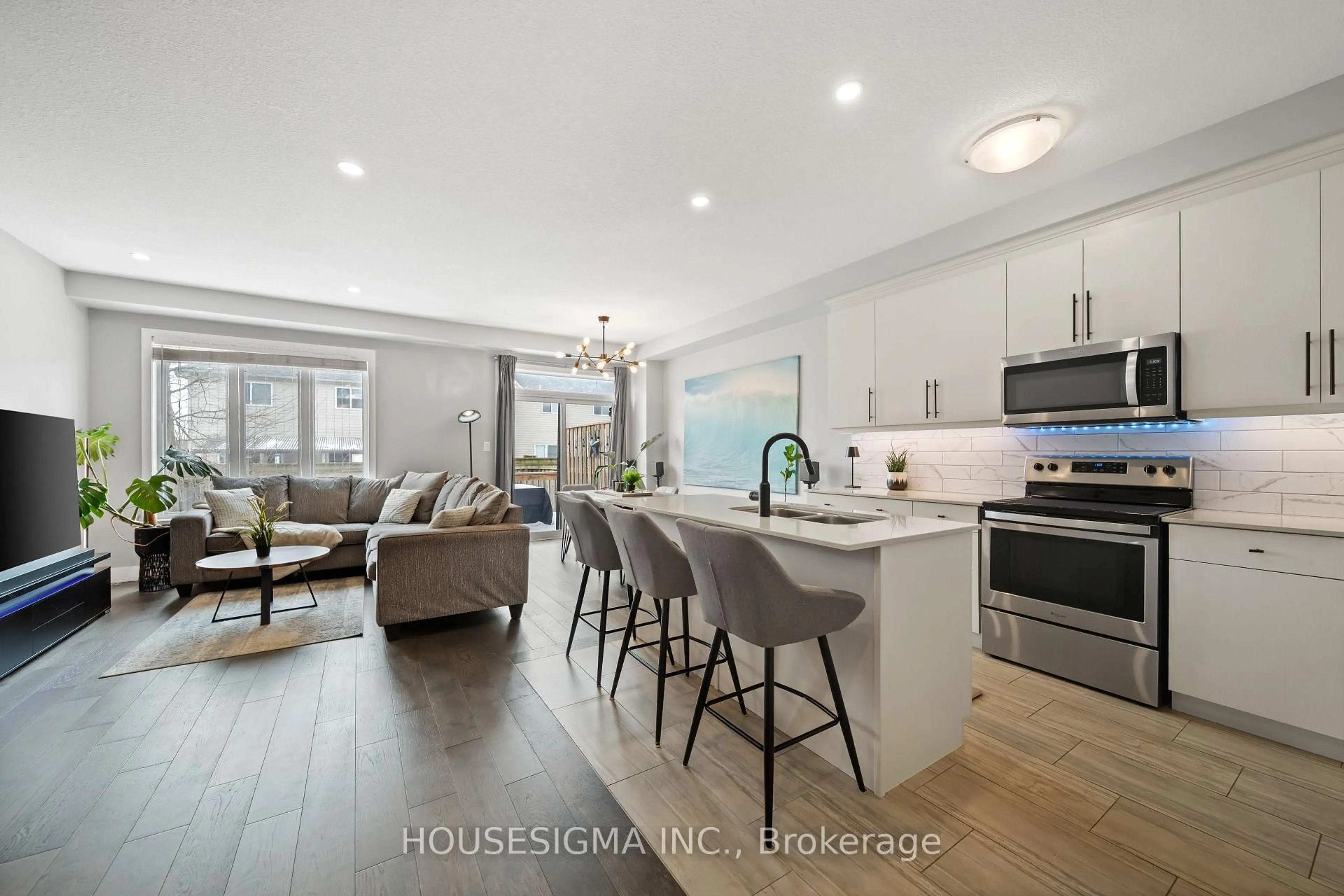 Open concept kitchen, unknown for 2070 Meadowgate Blvd #66, London South Ontario N6M 0H5