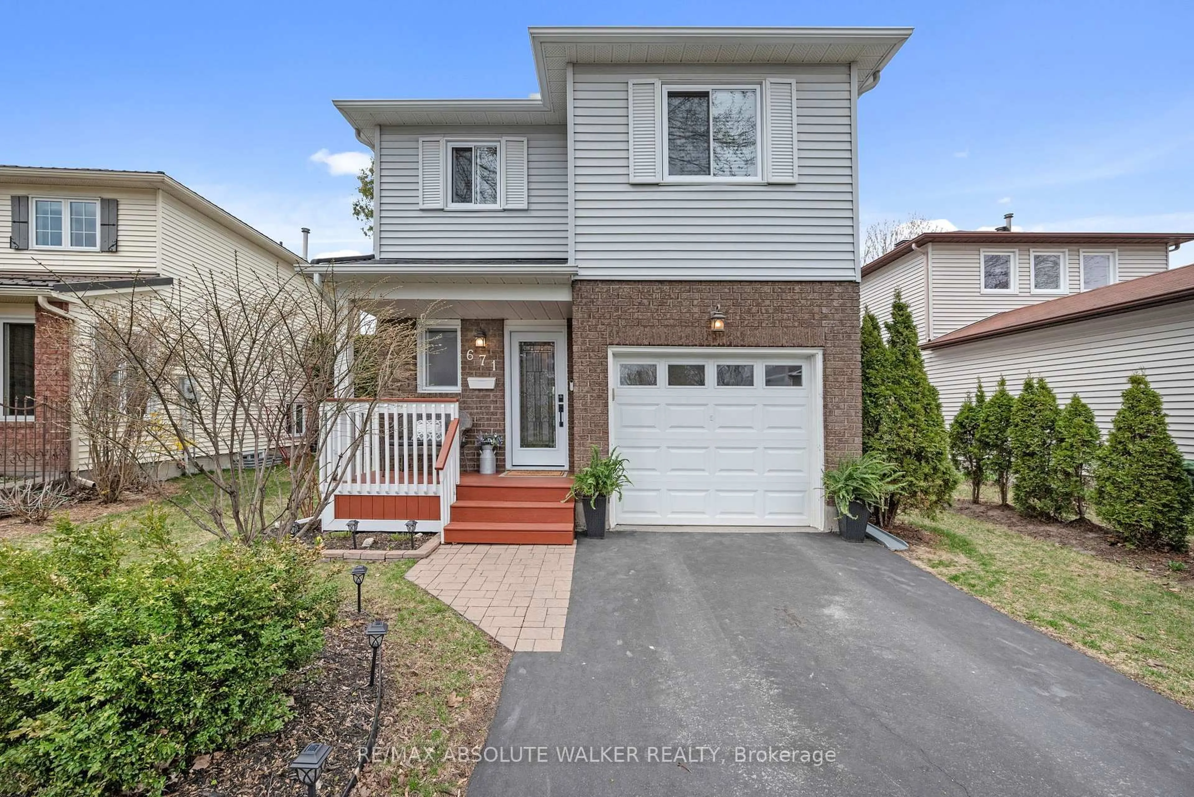 Home with brick exterior material, street for 671 Mathieu Way, Ottawa Ontario K4A 2R6