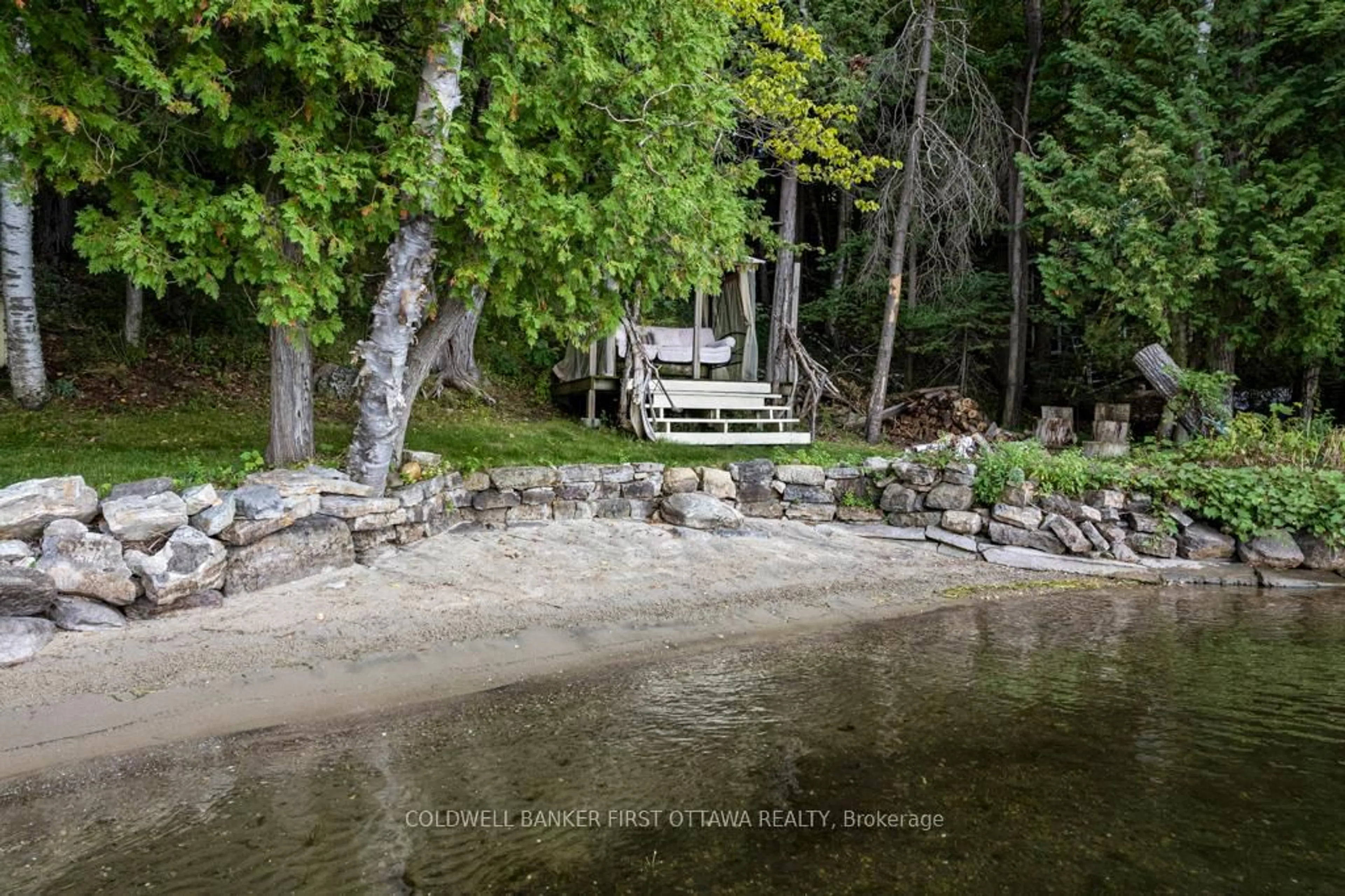 A pic from outside/outdoor area/front of a property/back of a property/a pic from drone, water/lake/river/ocean view for 4712 Briton Houghton Bay Rd, Rideau Lakes Ontario K0G 1V0