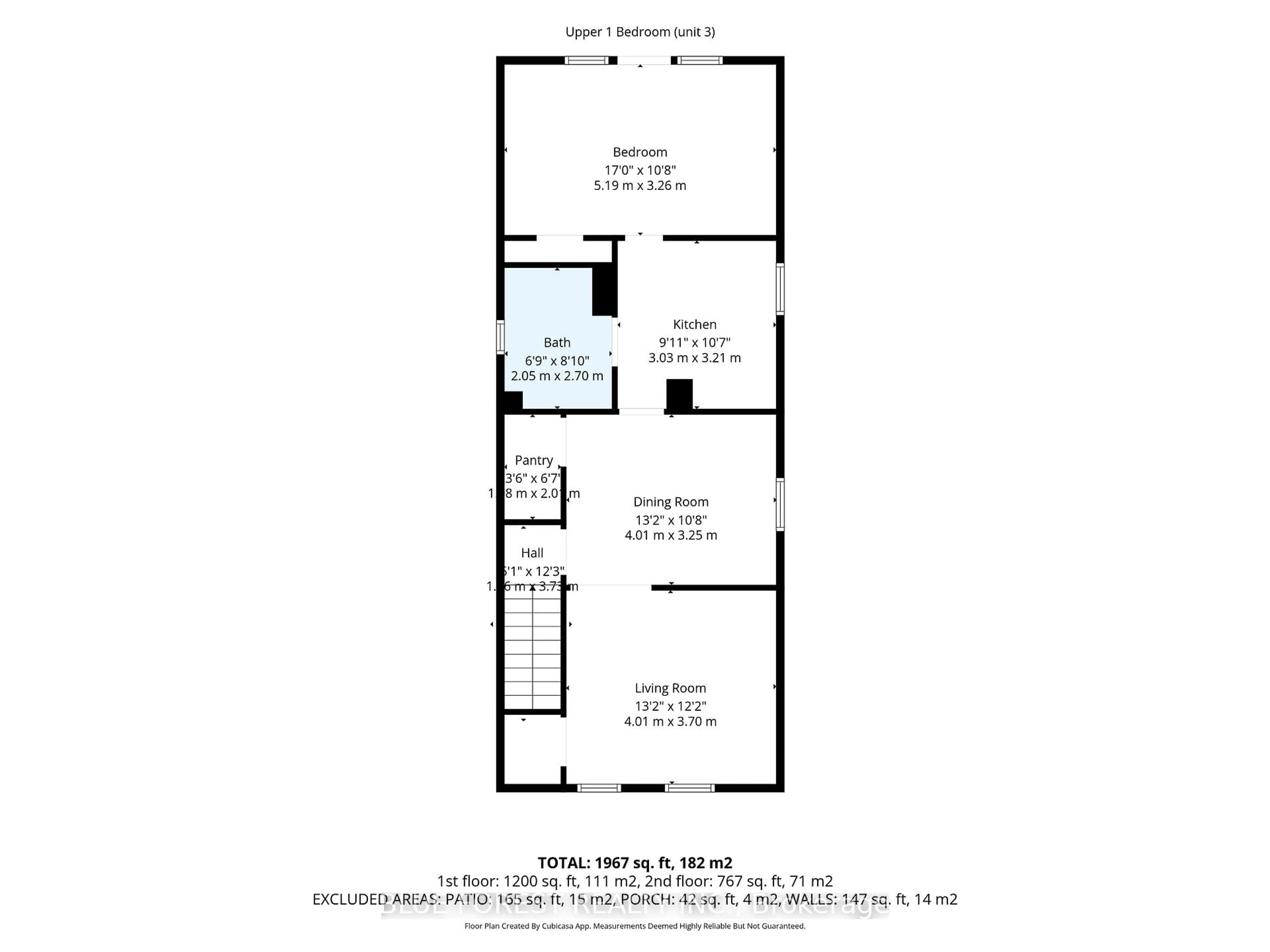 Floor plan for 128 West St, Chatham-Kent Ontario N7M 2R6