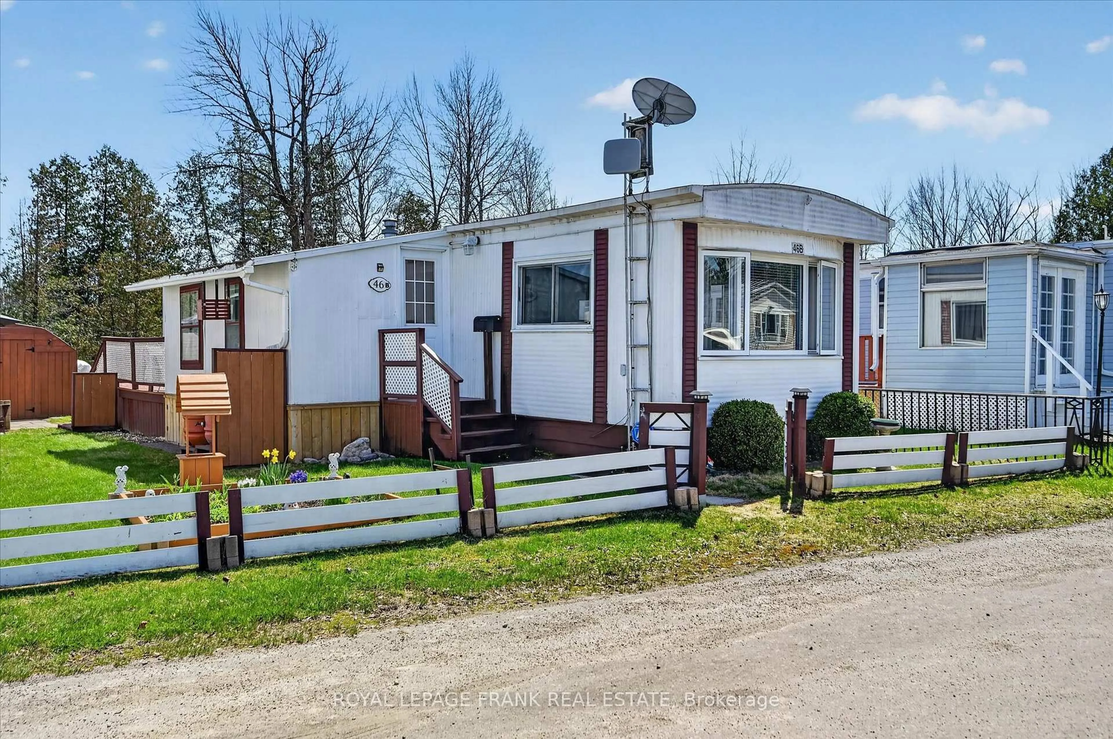 Home with vinyl exterior material, street for 2244 Heritage Line #46B, Otonabee-South Monaghan Ontario K9J 6X8