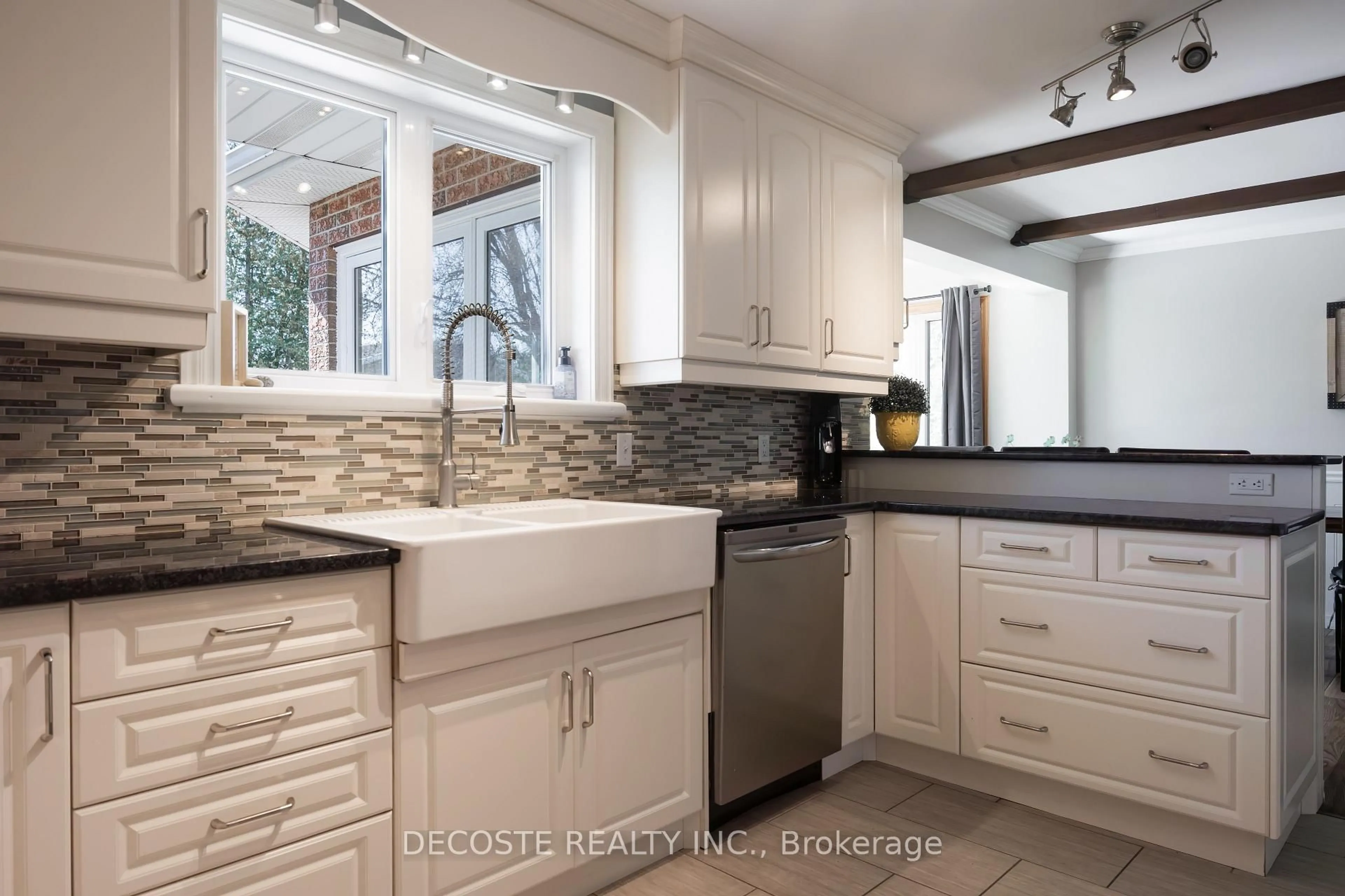Contemporary kitchen, ceramic/tile floor for 21410 County 10 Rd, North Glengarry Ontario K0C 1A0