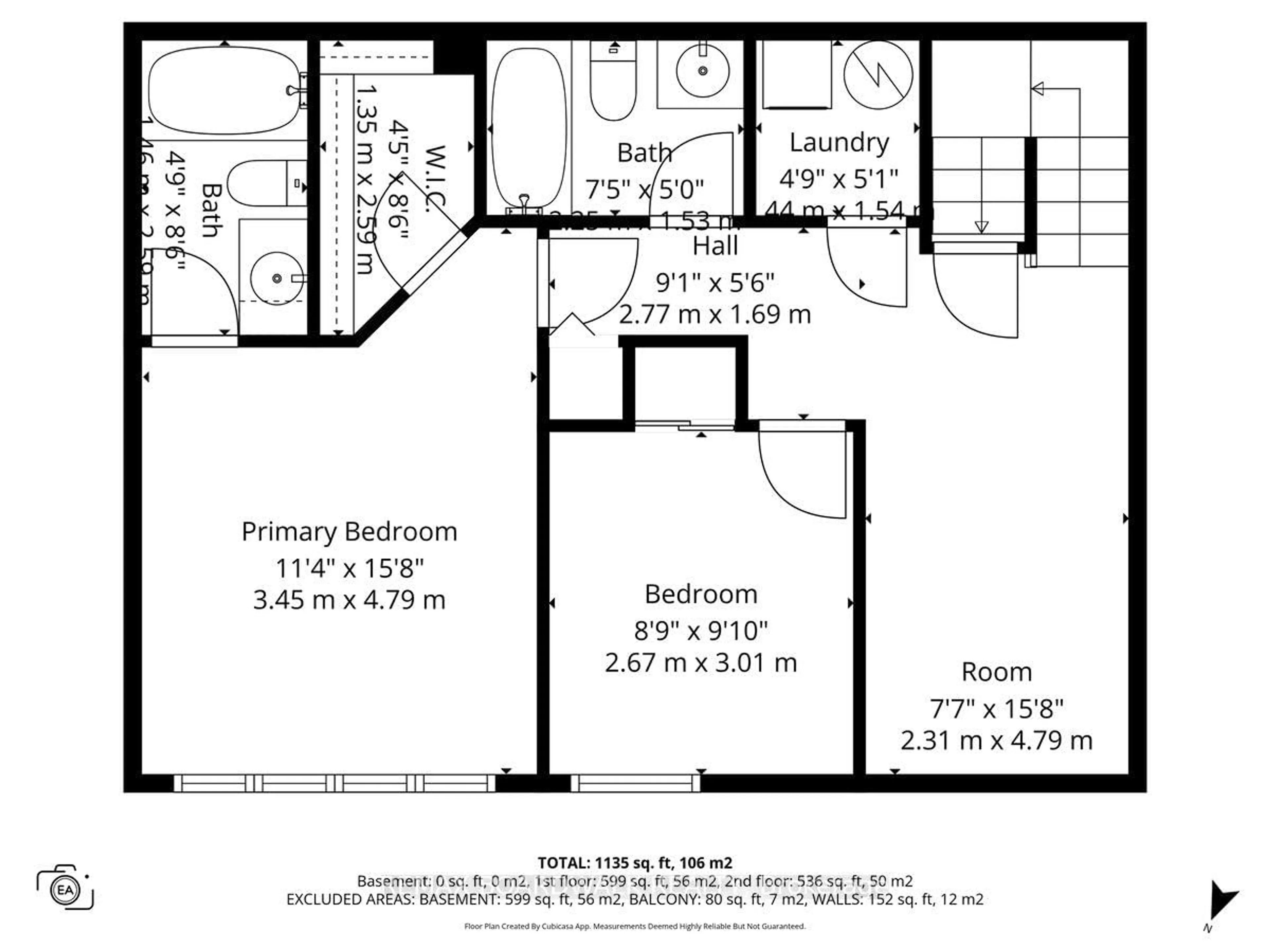 Floor plan for 3265 St Joseph Blvd #117, Ottawa Ontario K1E 3Y2