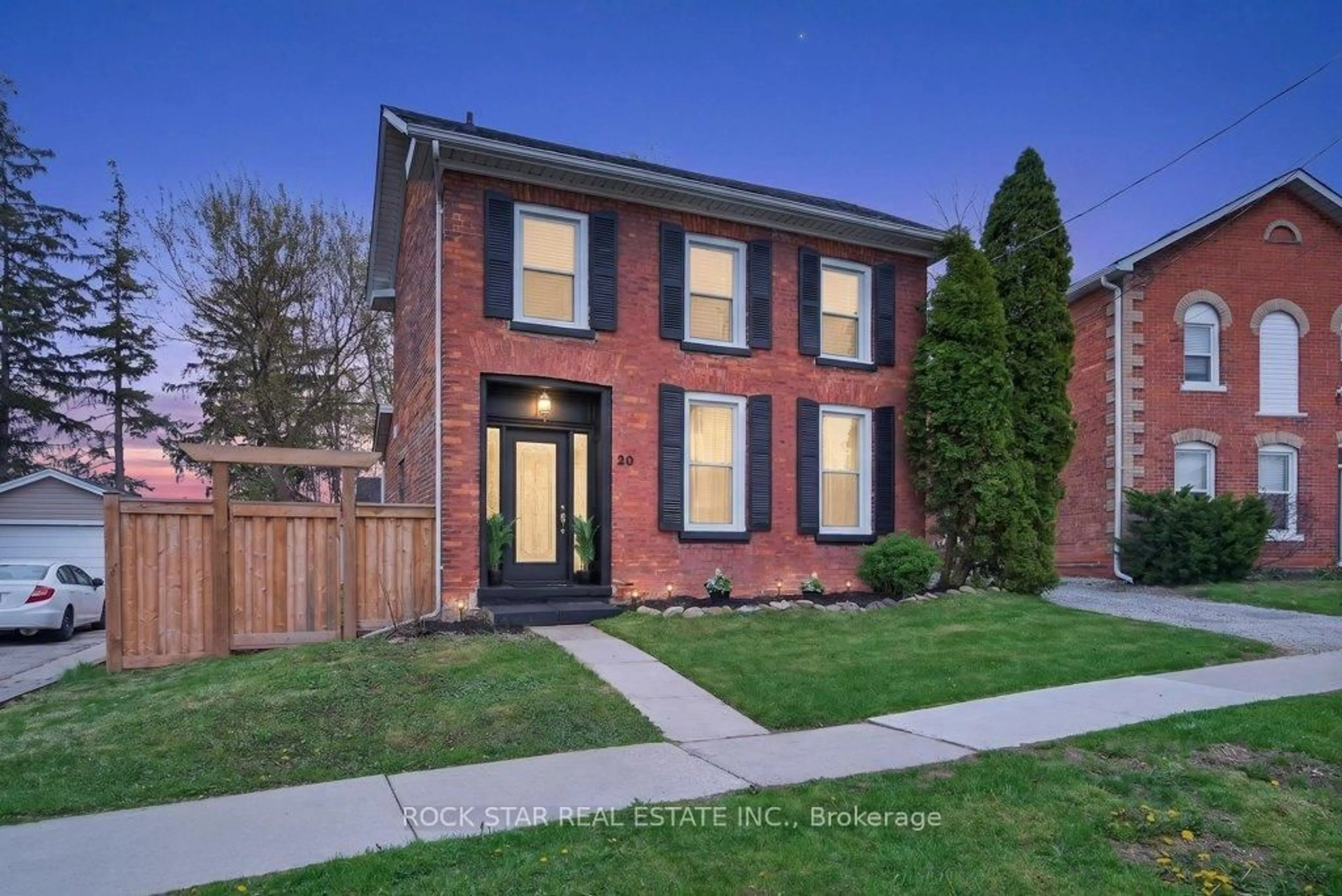 Home with brick exterior material, street for 20 Wigton St, Haldimand Ontario N3W 1E9