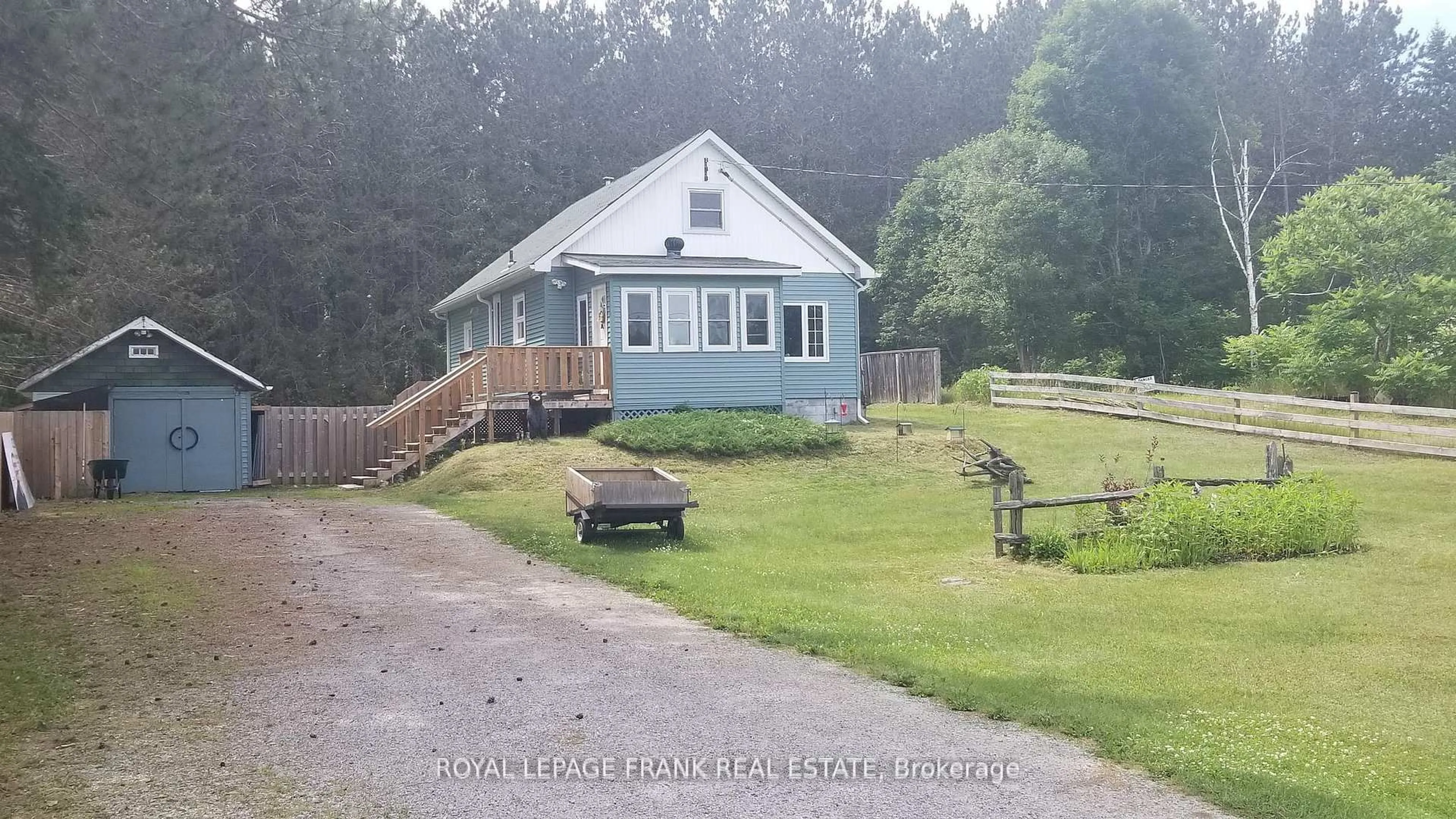 A pic from outside/outdoor area/front of a property/back of a property/a pic from drone, unknown for 31 Boulter Lake Rd, Maynooth Ontario K0L 2K0