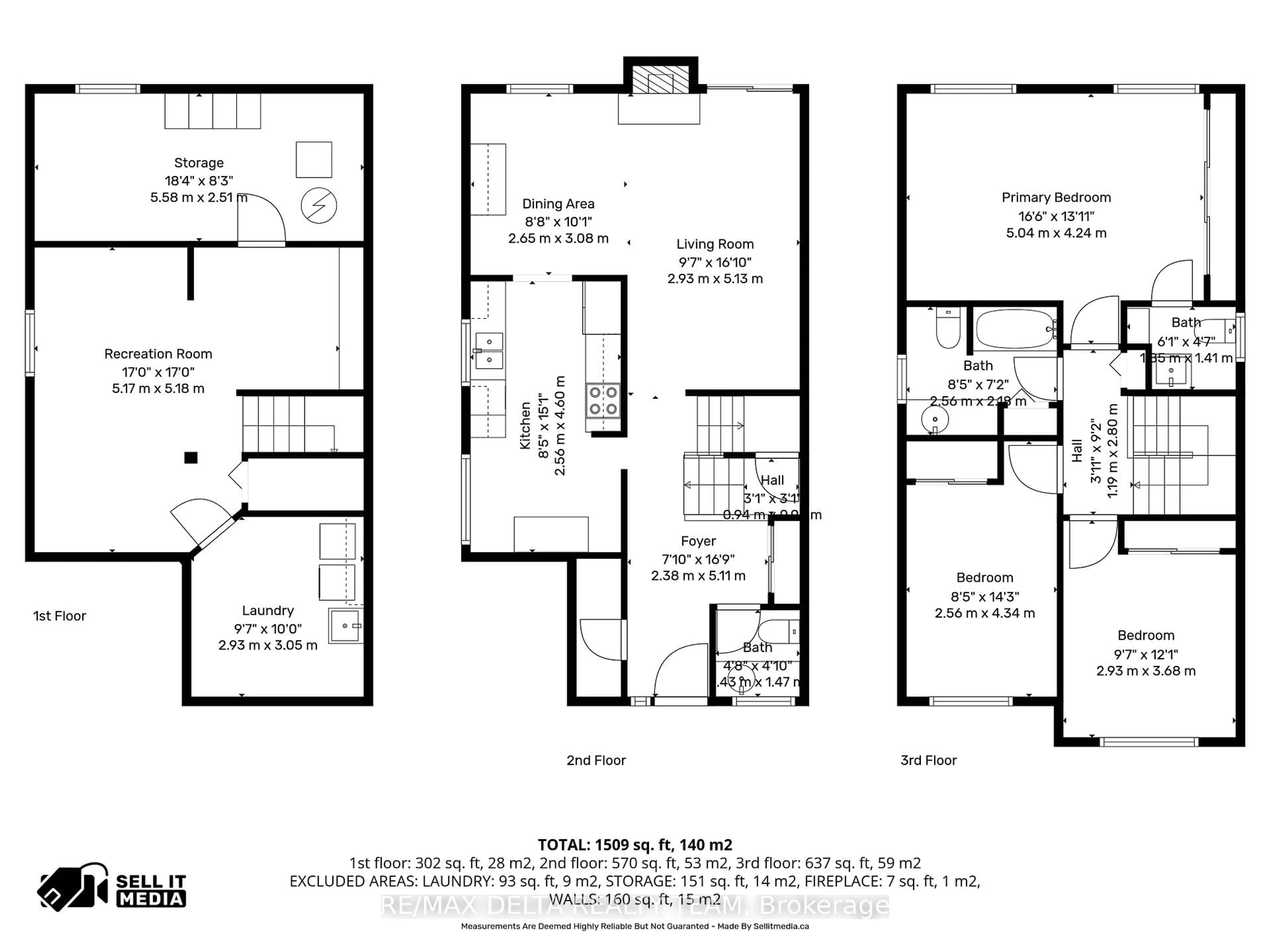 Floor plan for 6043 VALLEY FIELD Cres, Ottawa Ontario K1C 5P2
