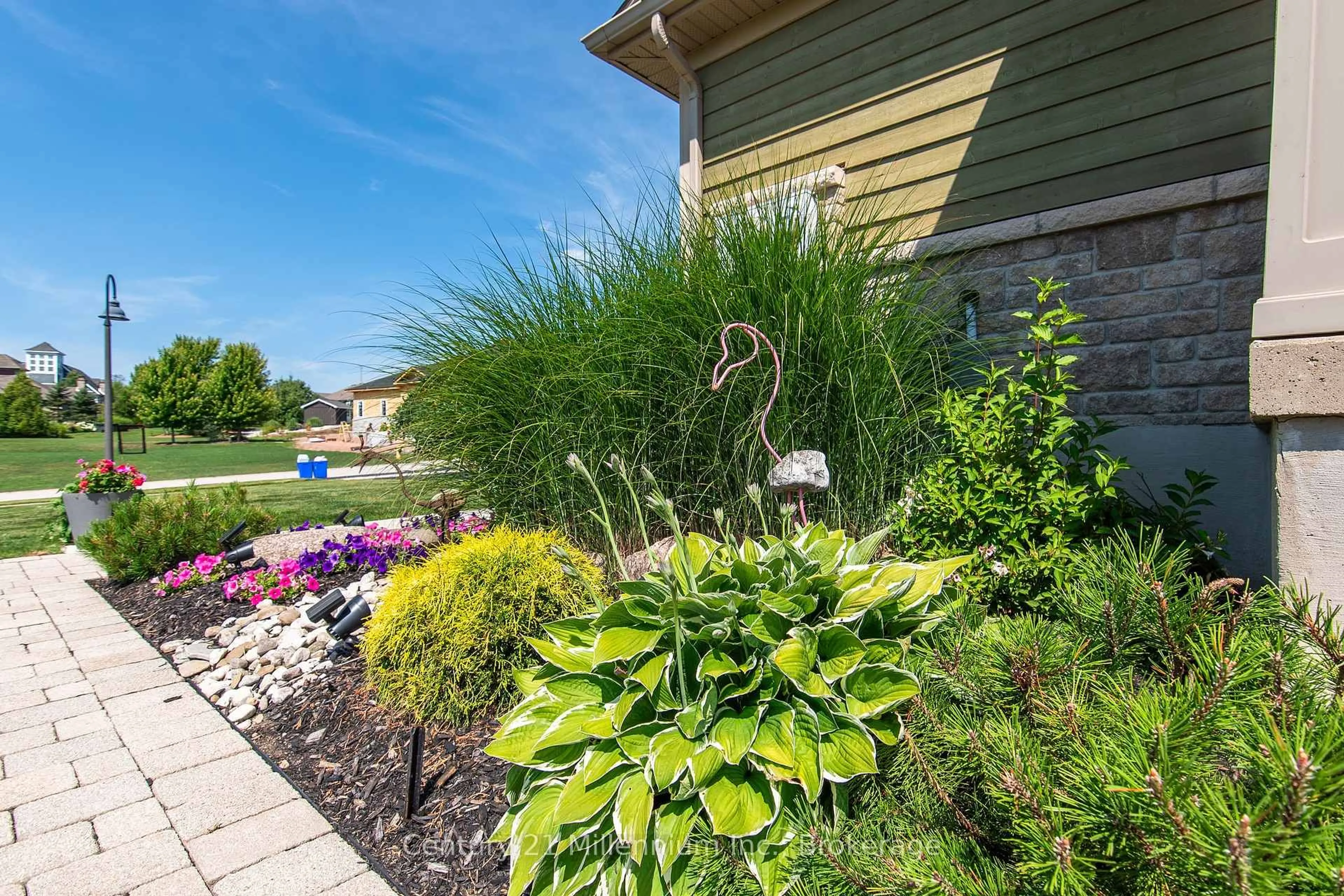 Patio, street for 301 Telford Tr, Georgian Bluffs Ontario N0H 1S0