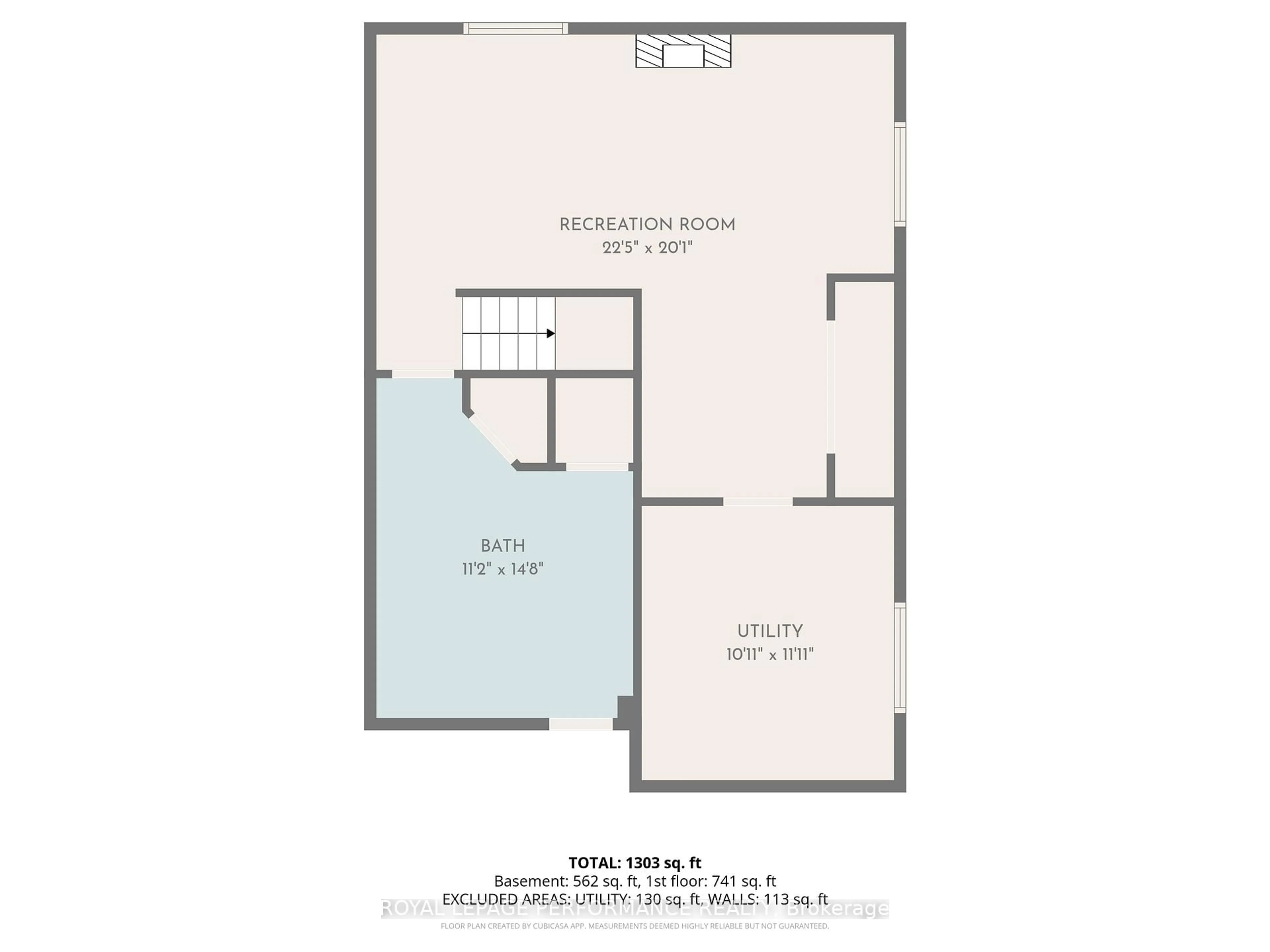 Floor plan for 1813 Florence St, Hawkesbury Ontario K6A 0A5