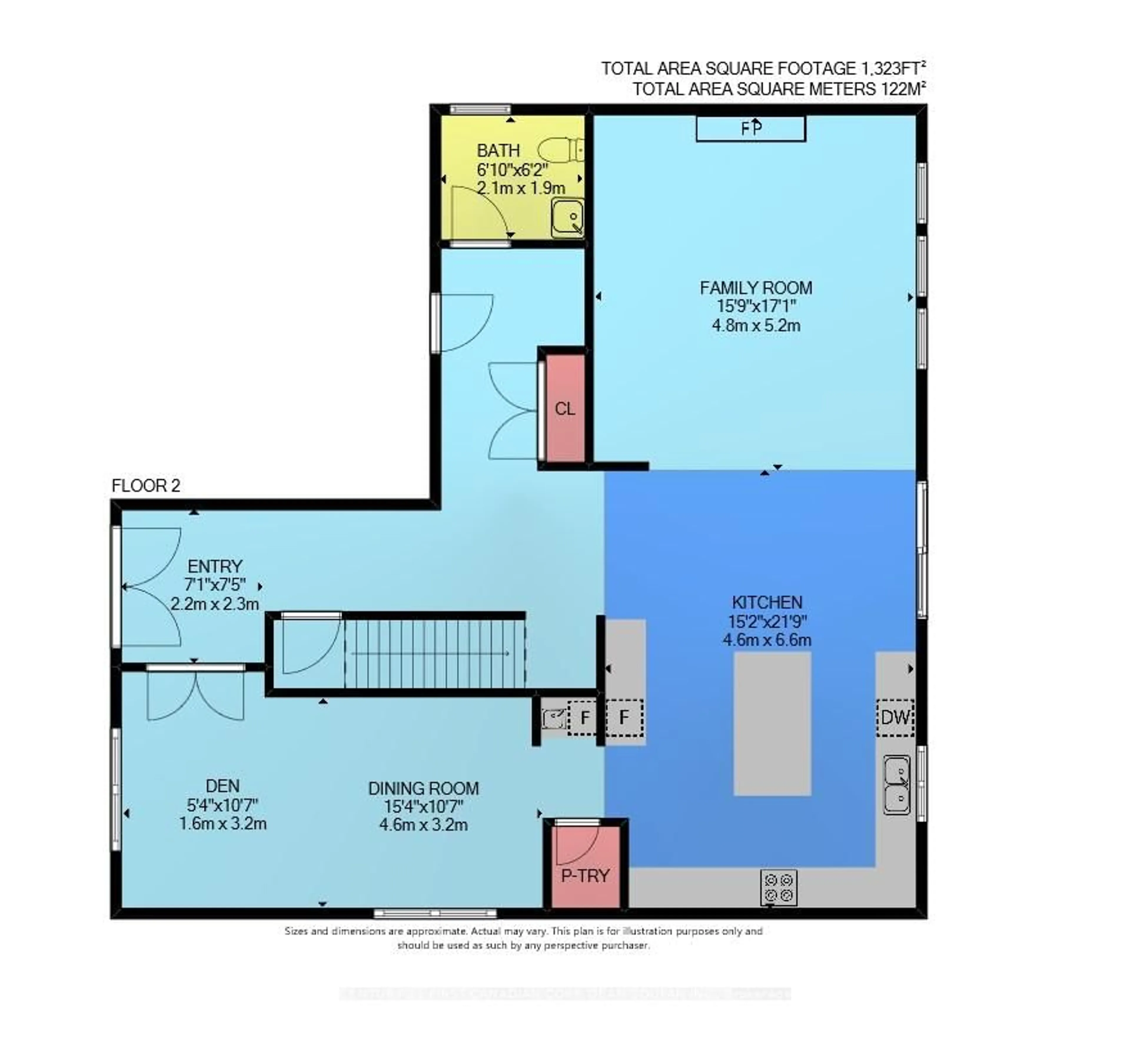 Floor plan for 3475 Brushland Cres, London South Ontario N6P 0H2