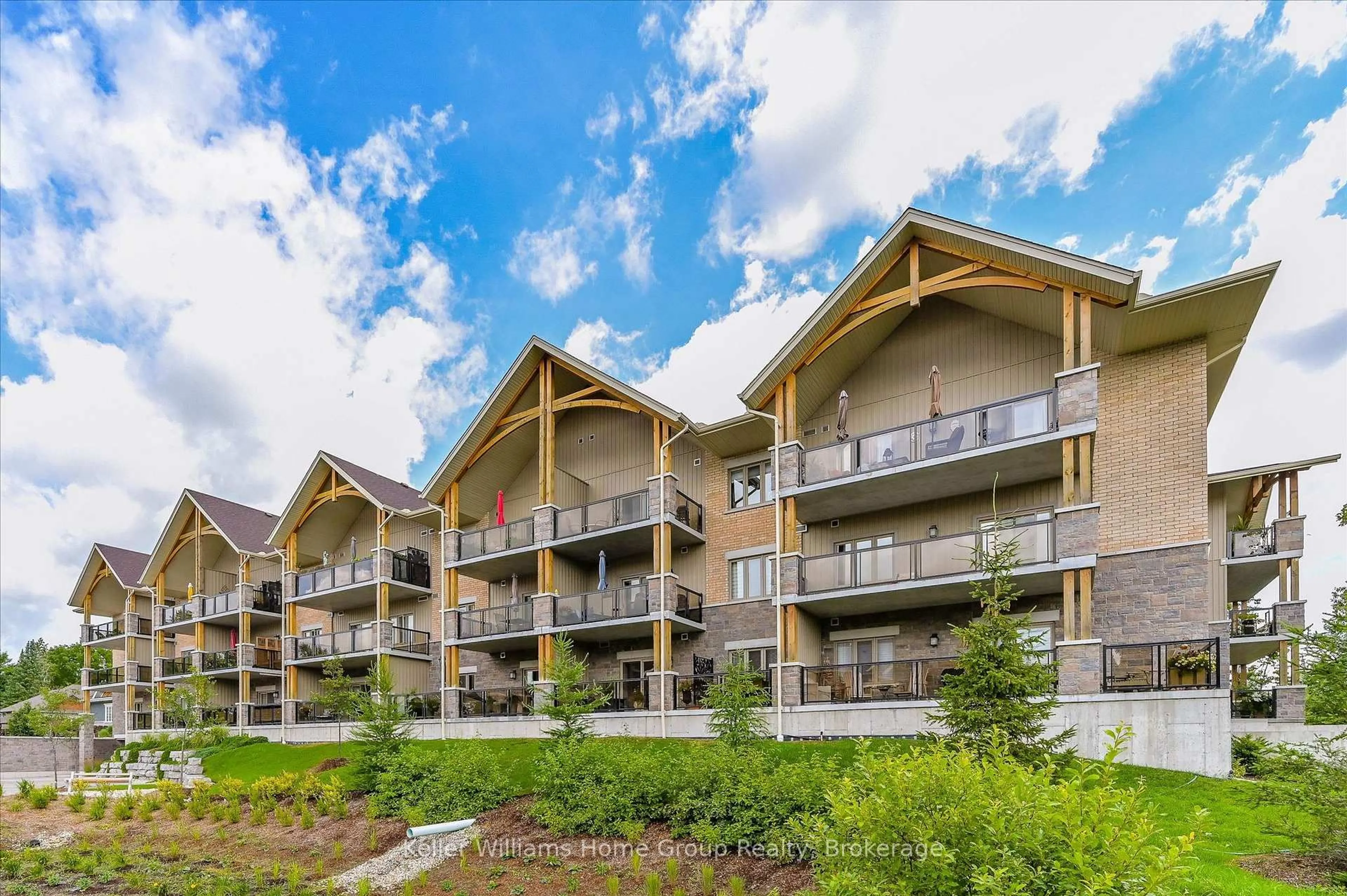 Patio, mountain view for 23 Stumpf St #102, Centre Wellington Ontario N0B 1S0