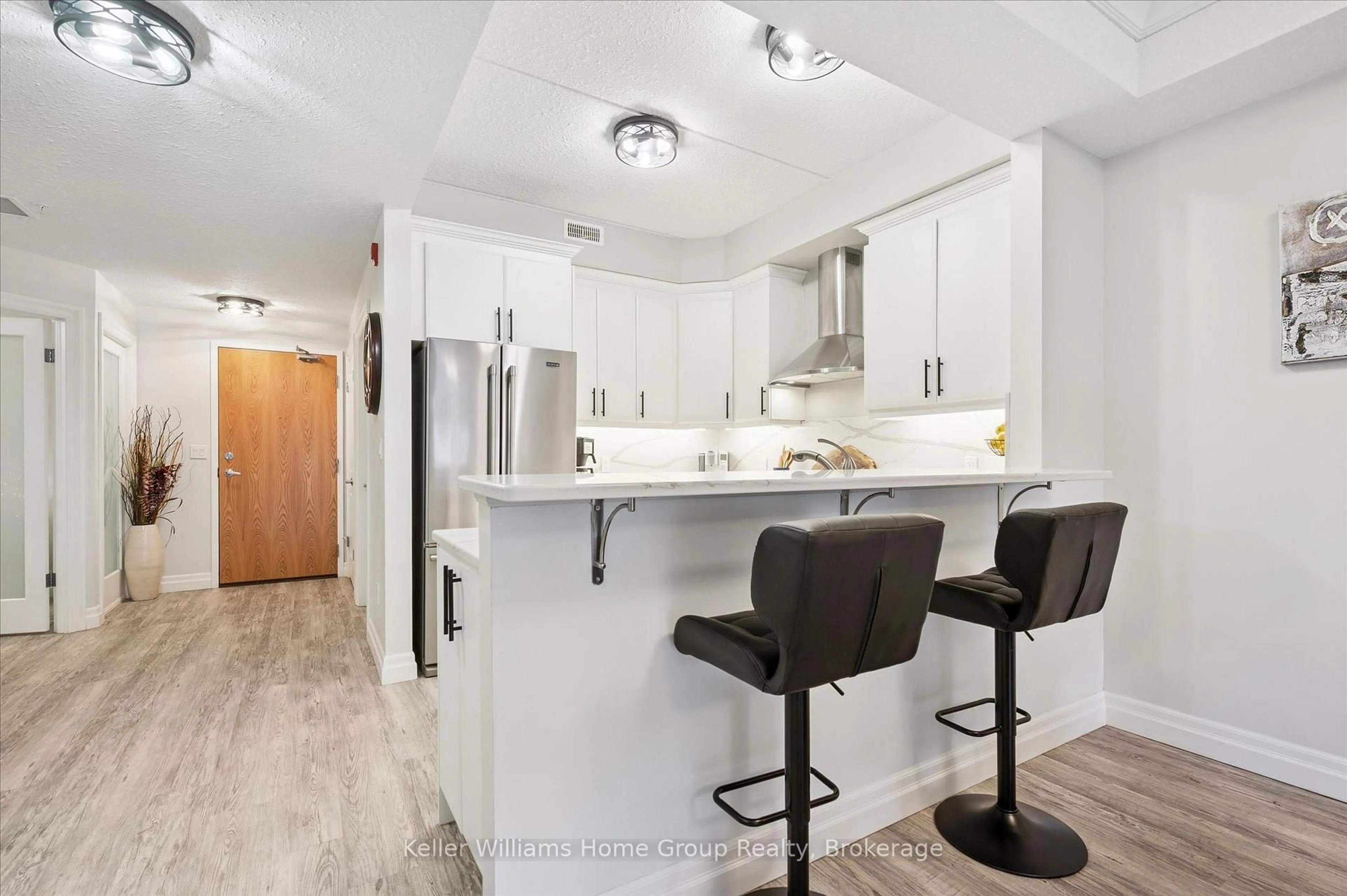 Open concept kitchen, unknown for 23 Stumpf St #102, Centre Wellington Ontario N0B 1S0