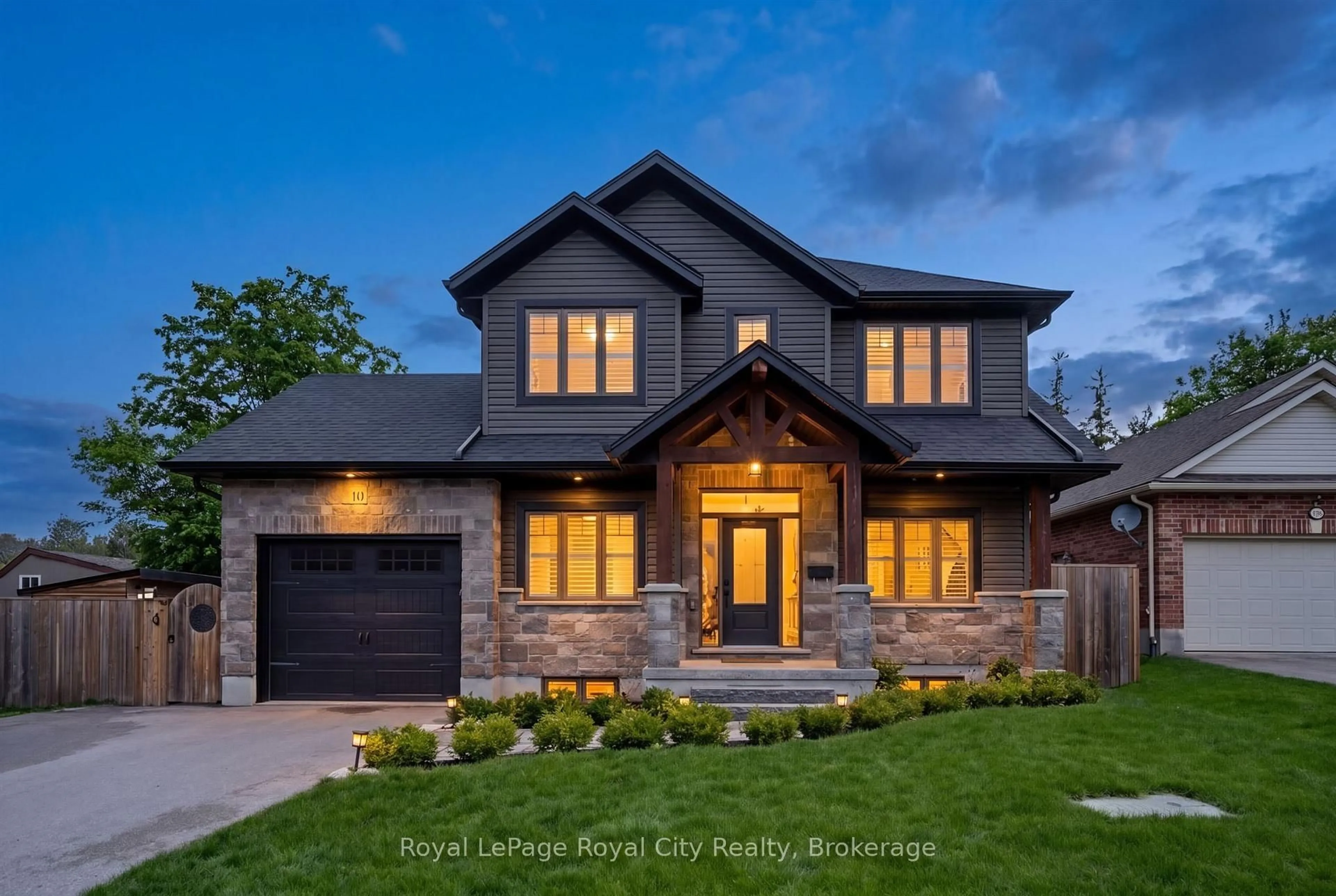 Home with brick exterior material, street for 10 Craighead Dr, Centre Wellington Ontario N1M 2Y8