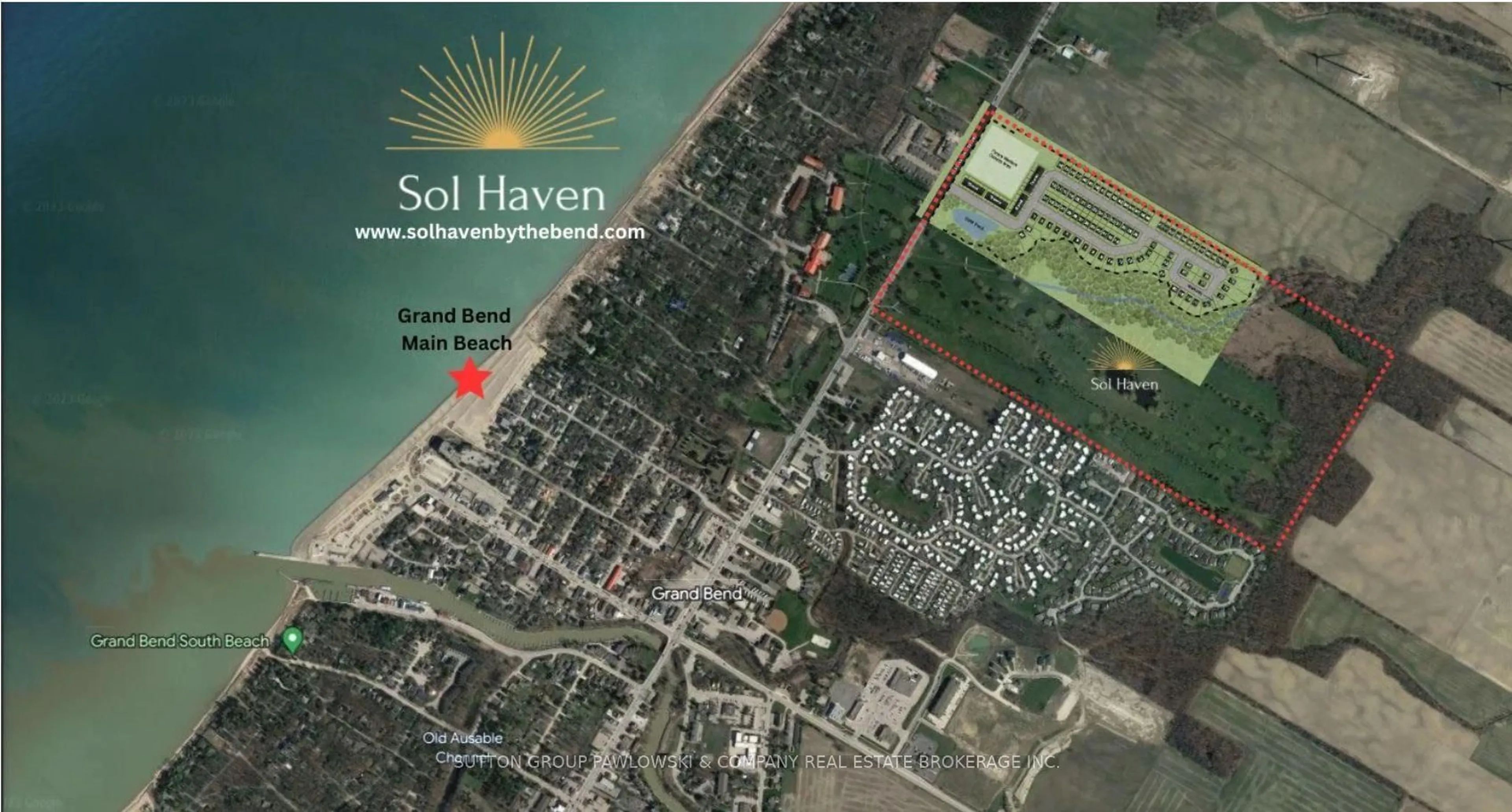 Picture of a map for 91 Dearing Dr #Lot #27, South Huron Ontario N0M 1T0