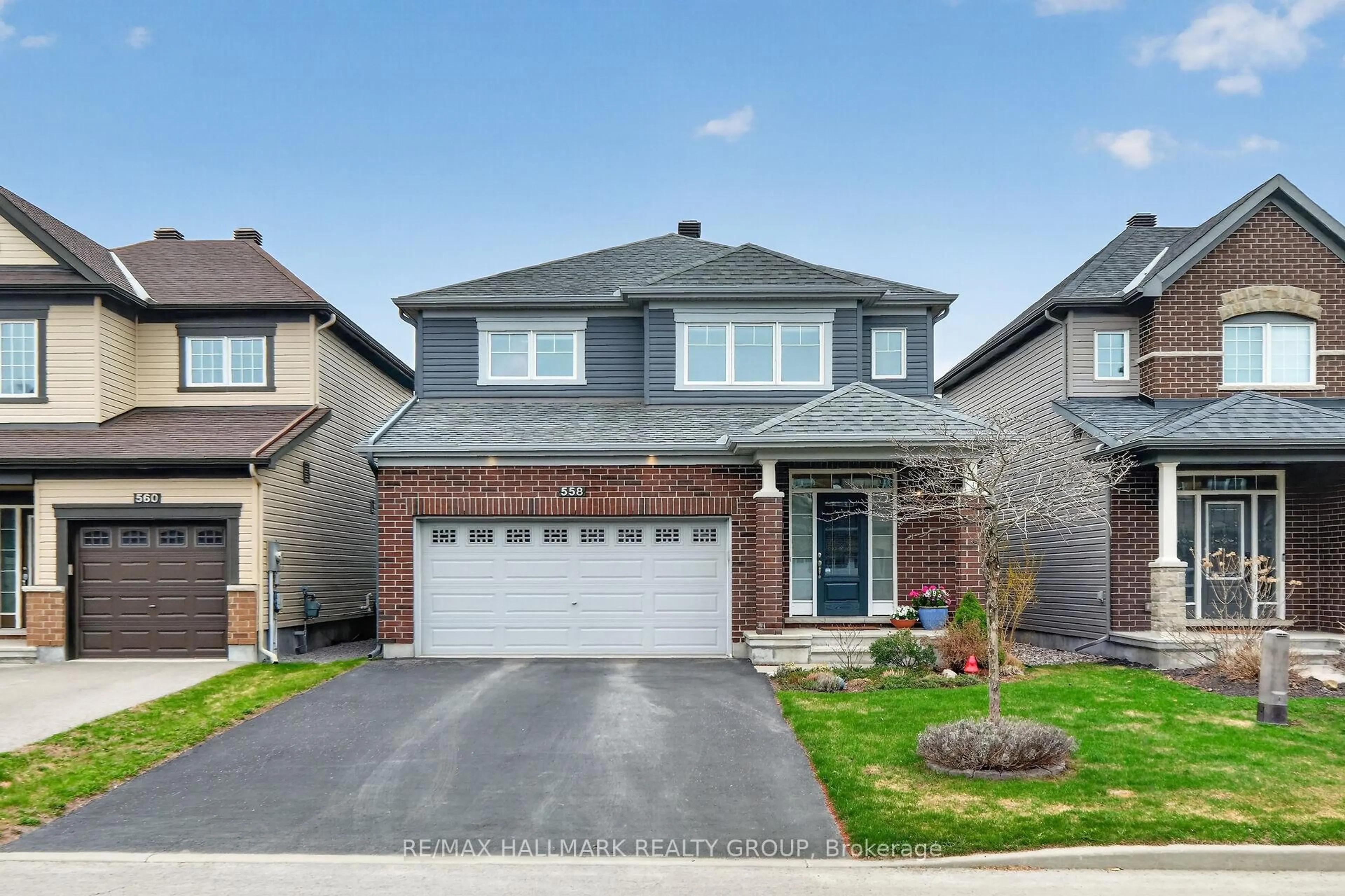 Home with brick exterior material, street for 558 Genevriers St, Ottawa Ontario K4A 0Y9