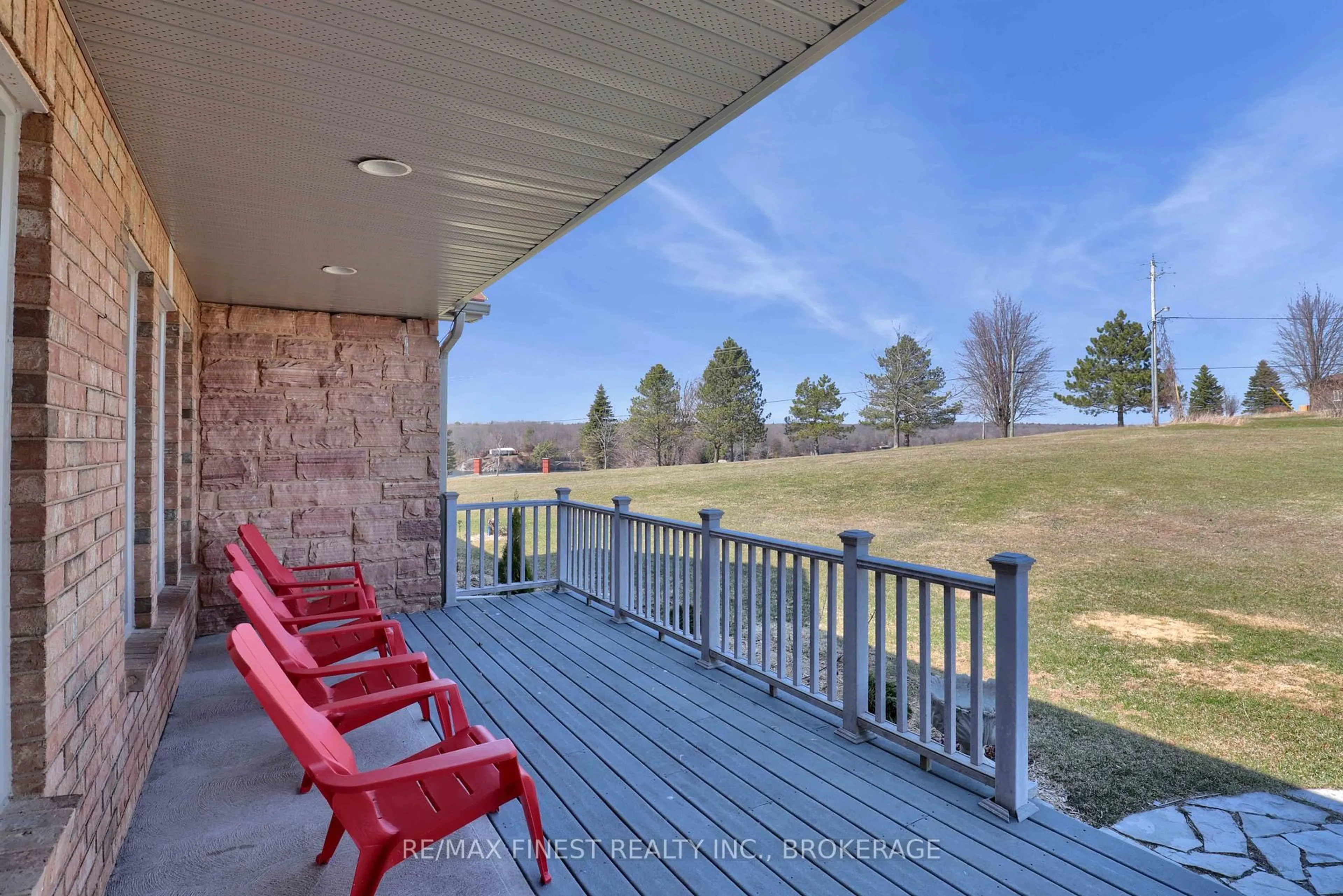 Patio, water/lake/river/ocean view for 3525 Burnt Hills Rd, Seeley's Bay Ontario K0H 2N0