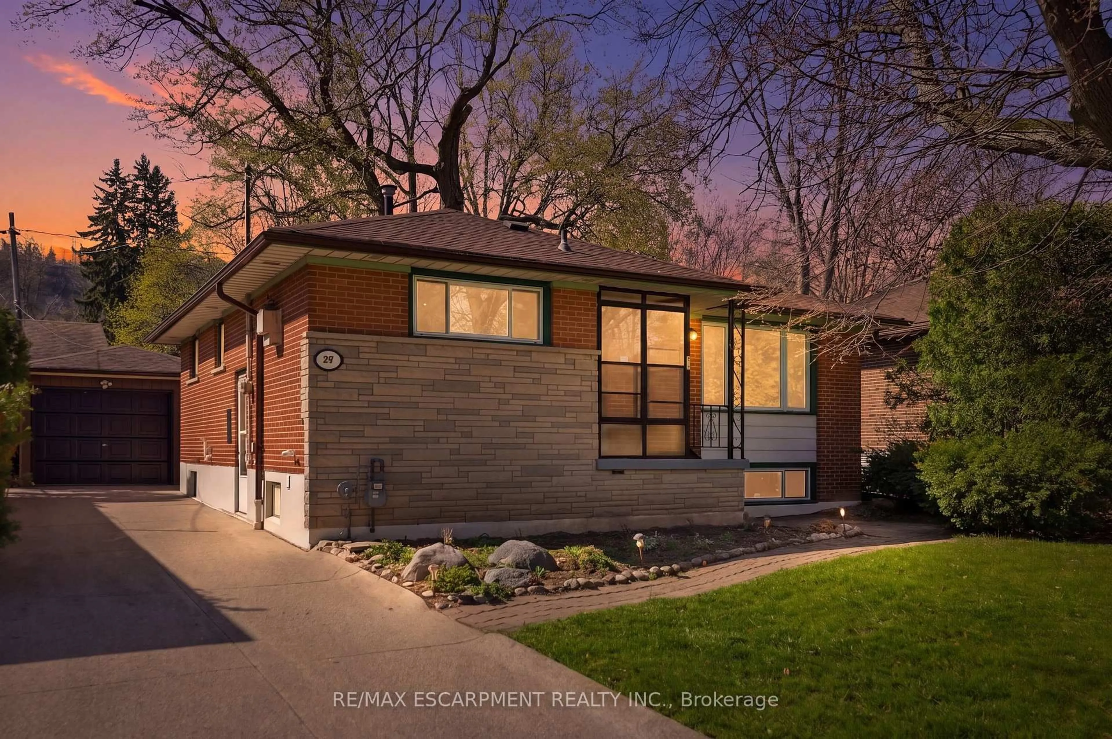 Home with brick exterior material, street for 59 Purvis Dr, Hamilton Ontario L8S 2S5