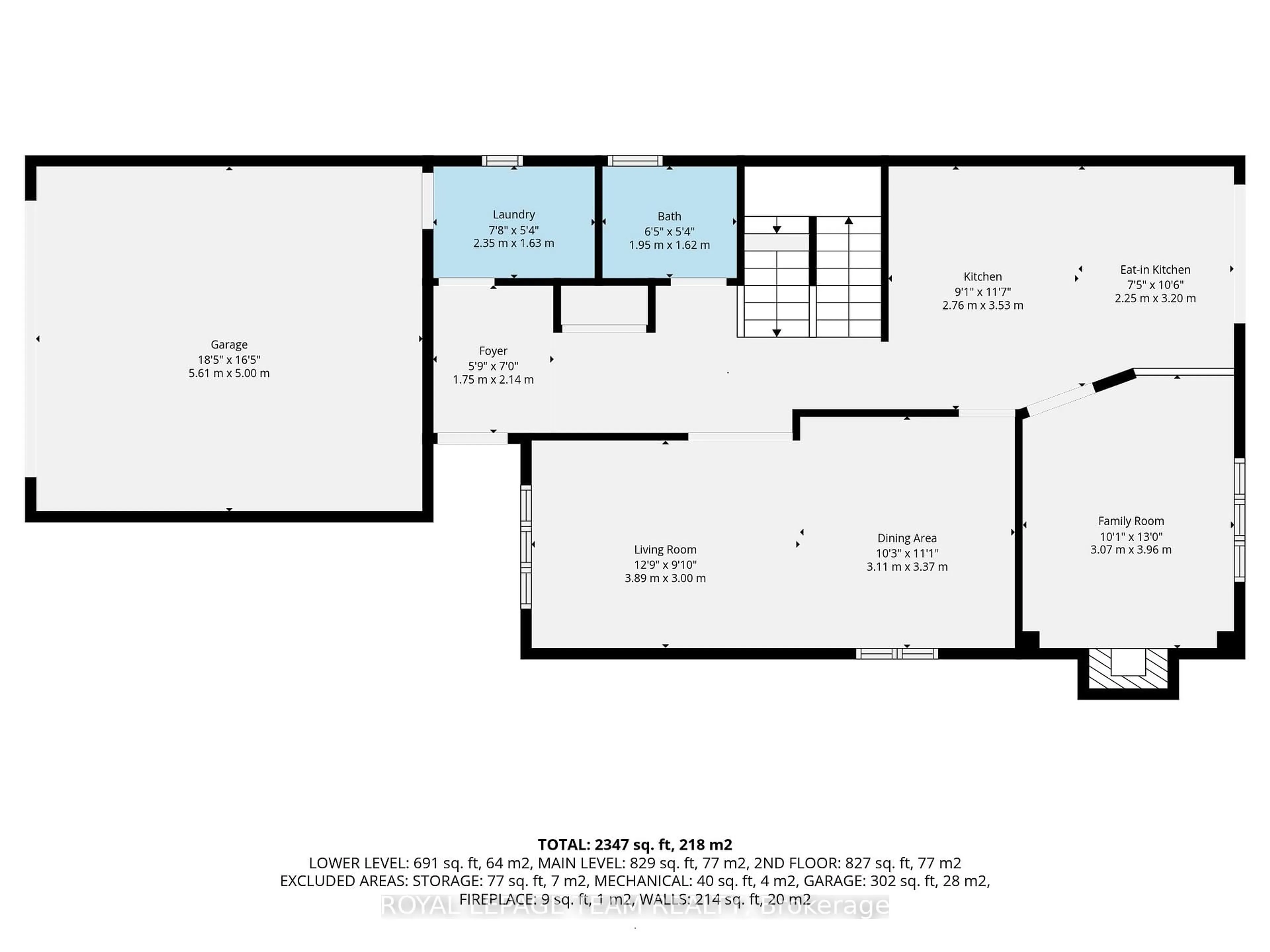 Floor plan for 632 Valin St, Ottawa Ontario K4A 3S9