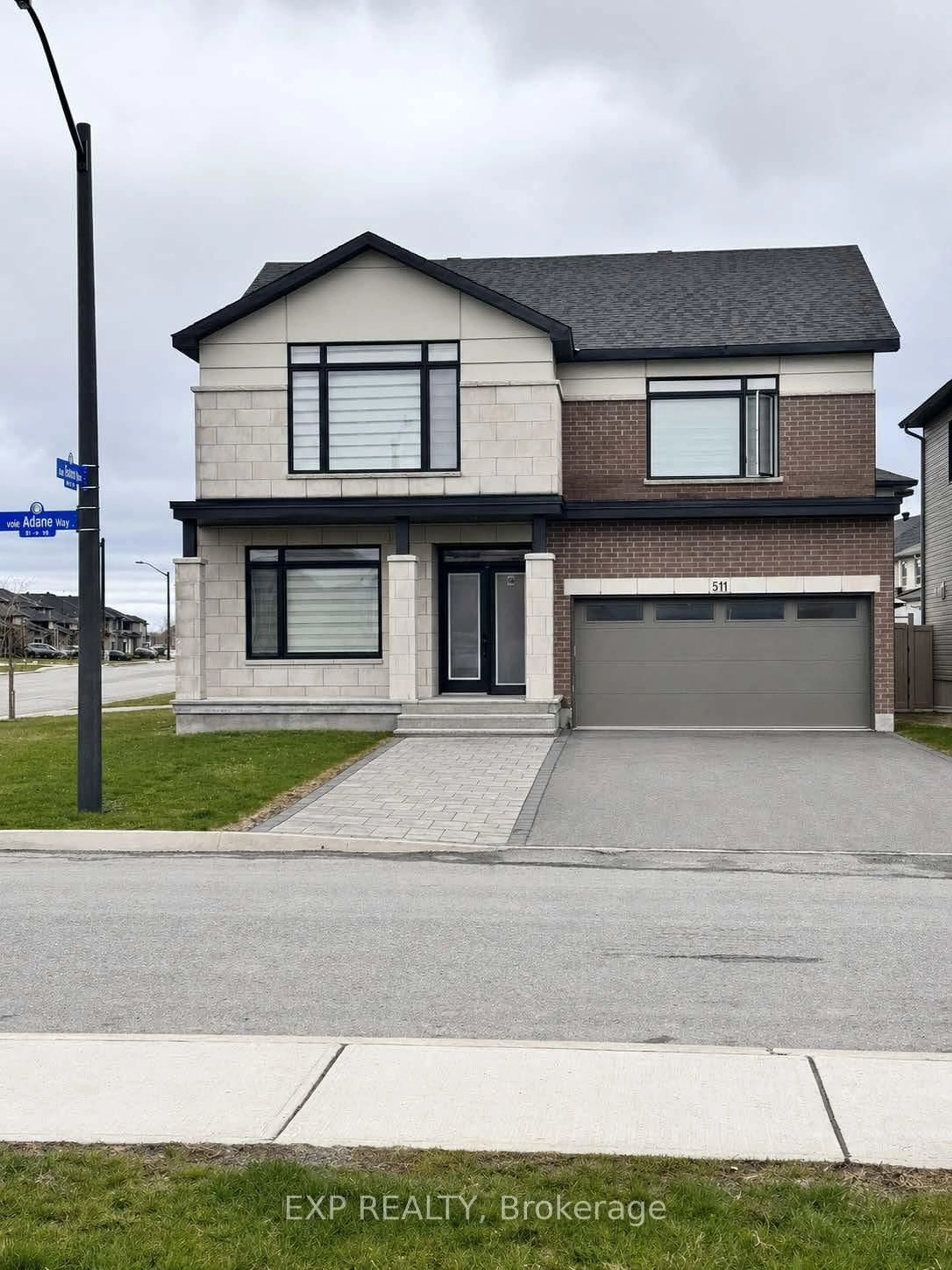 Home with brick exterior material, street for 511 Adanae Way, Ottawa Ontario K4M 0L6