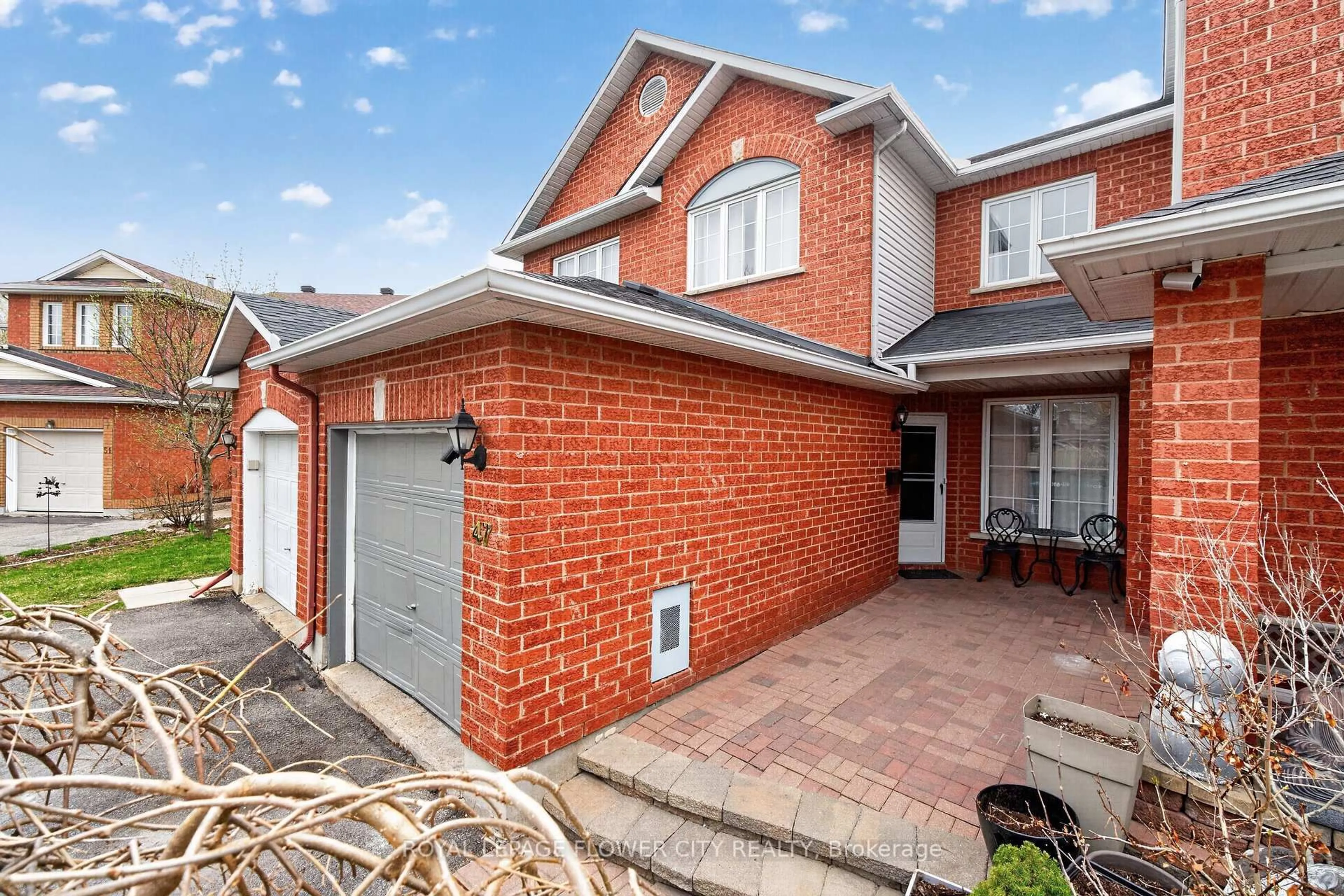 Home with brick exterior material, street for 47 Inverkip Ave, Ottawa Ontario K1T 4B8