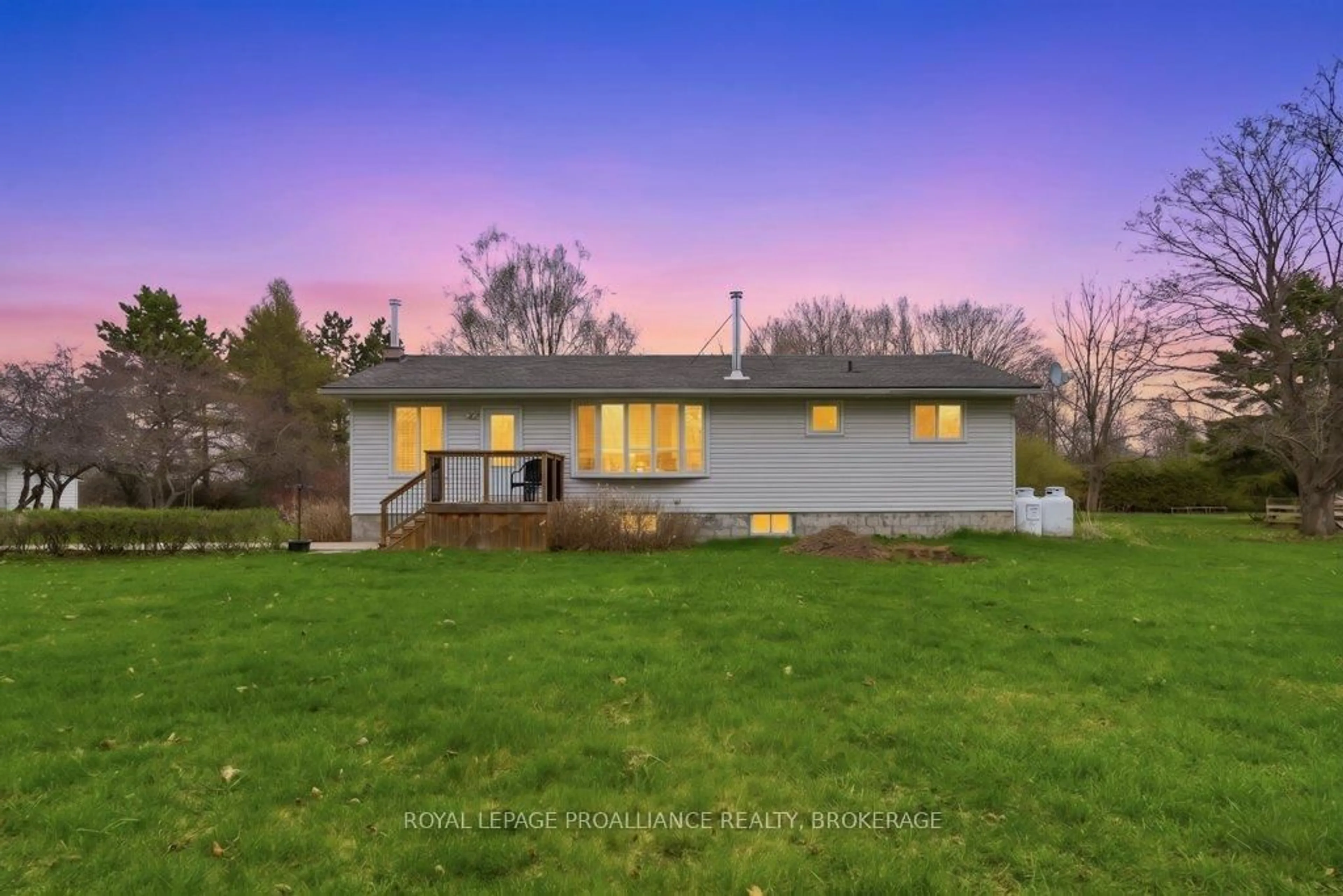 A pic from outside/outdoor area/front of a property/back of a property/a pic from drone, unknown for 527 Bush Rd, Rideau Lakes Ontario K0G 1E0