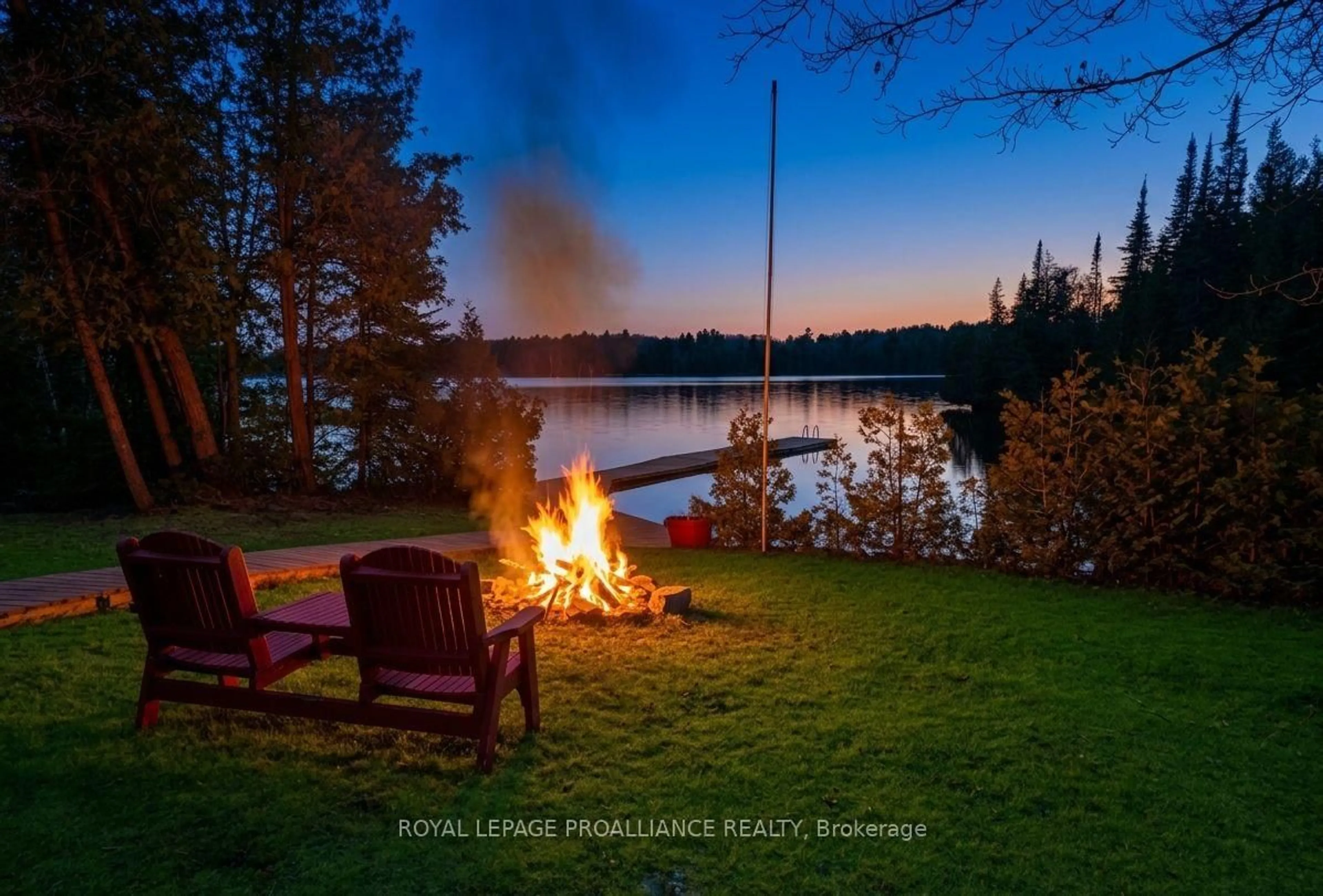 Patio, water/lake/river/ocean view for 2674 Smith Rd, Ardoch Ontario K0H 1C0