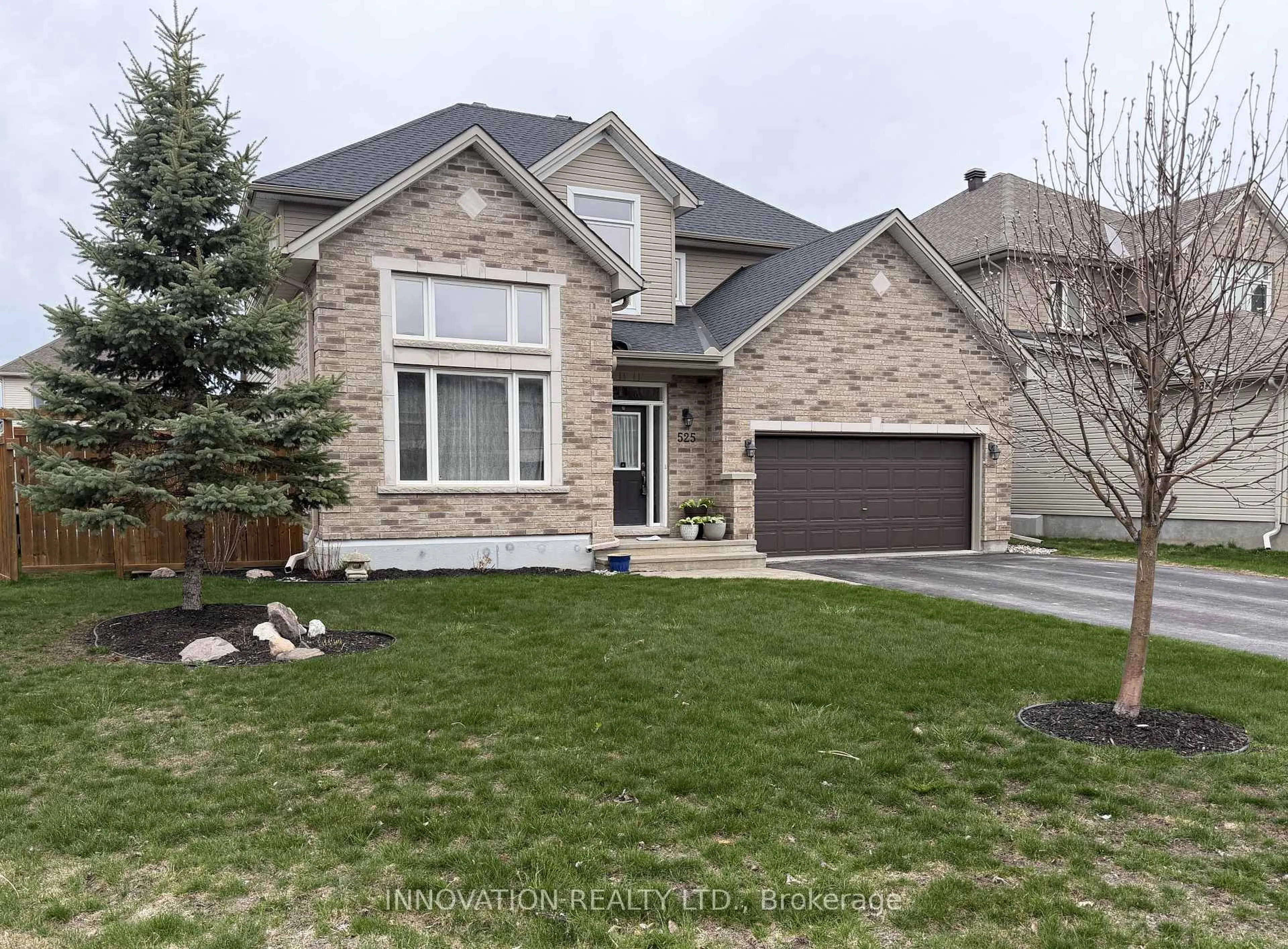 Home with brick exterior material, street for 525 Grand Tully Way, Ottawa Ontario K1V 2M8