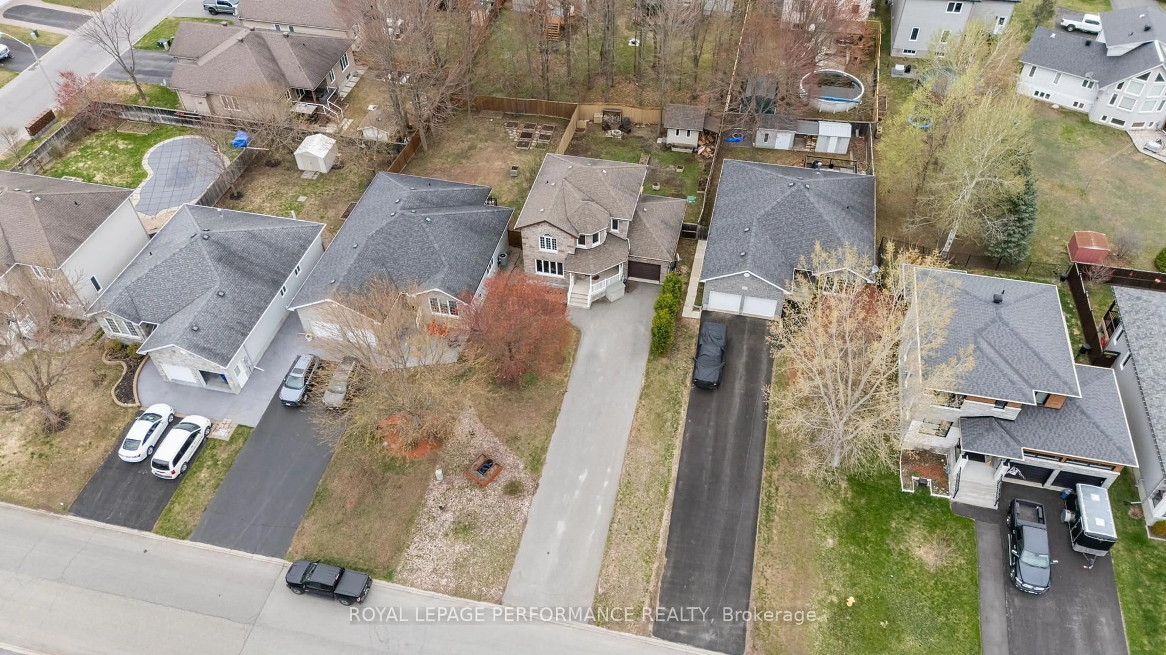 A pic from outside/outdoor area/front of a property/back of a property/a pic from drone, street for 122 Desjardins St, The Nation Ontario K0A 2M0