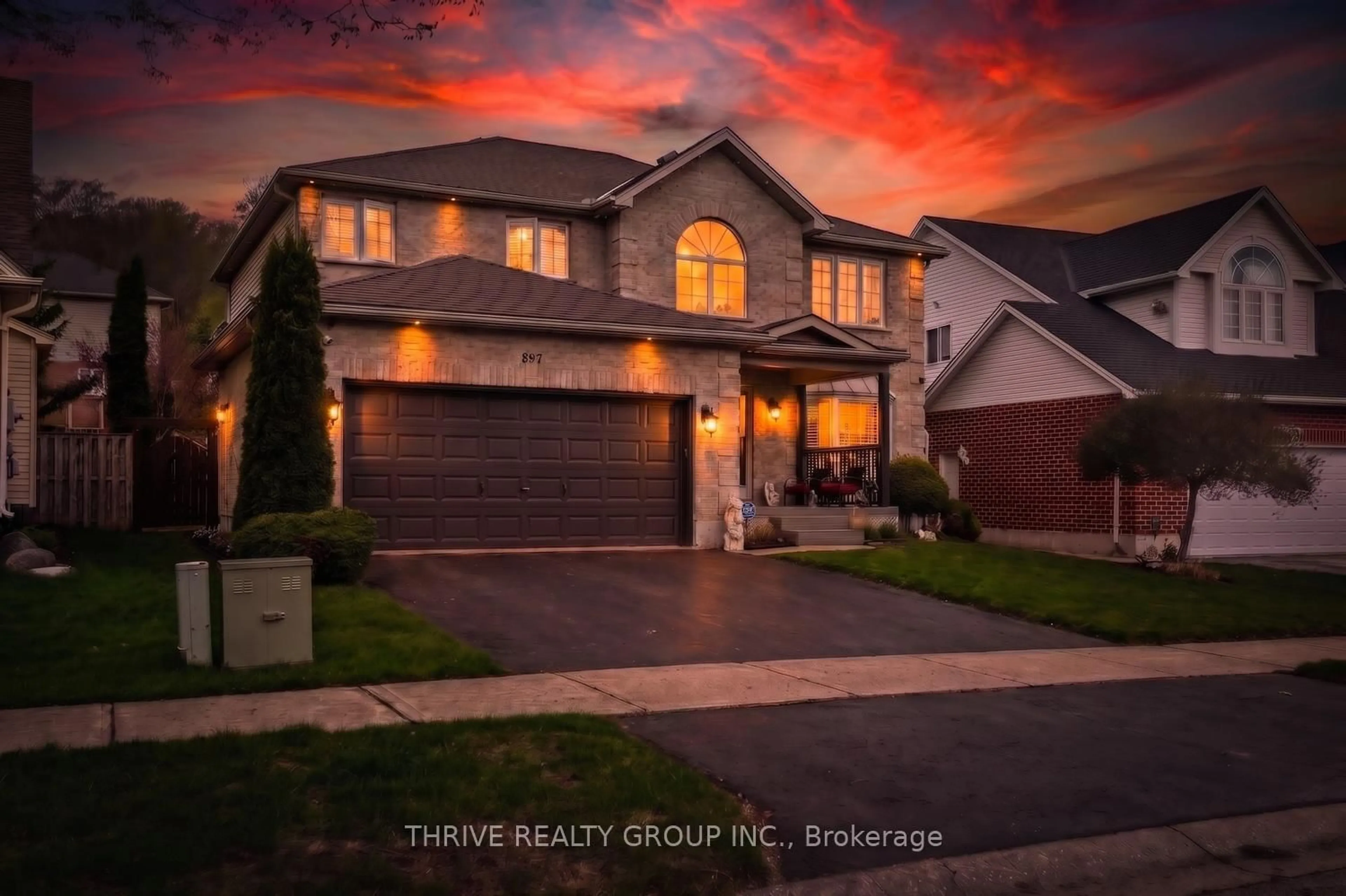 Home with brick exterior material, street for 897 Guildwood Blvd, London North Ontario N6H 5T1