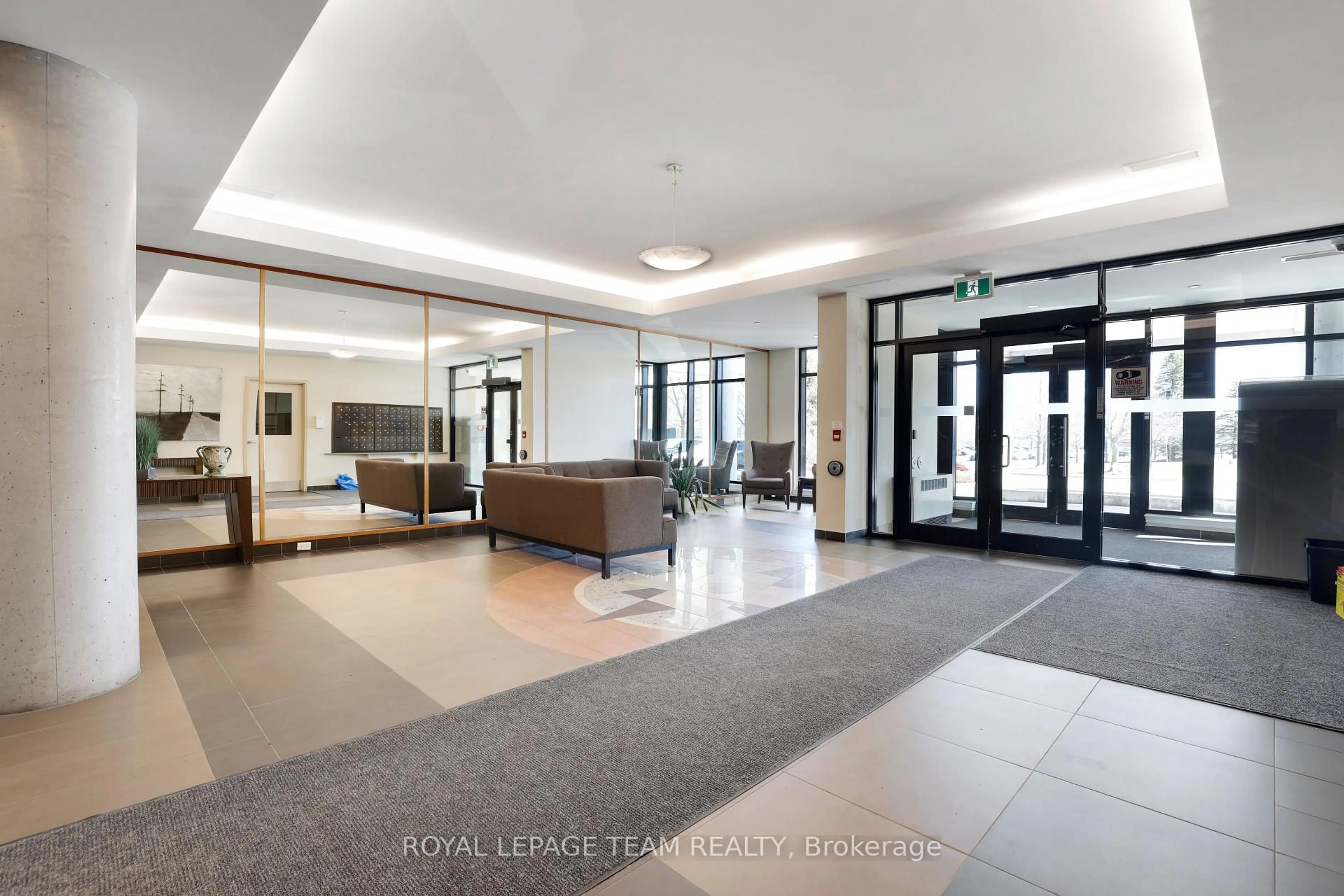 Lobby for 100 Roger Guindon Ave #202, Ottawa Ontario K1G 3Z7