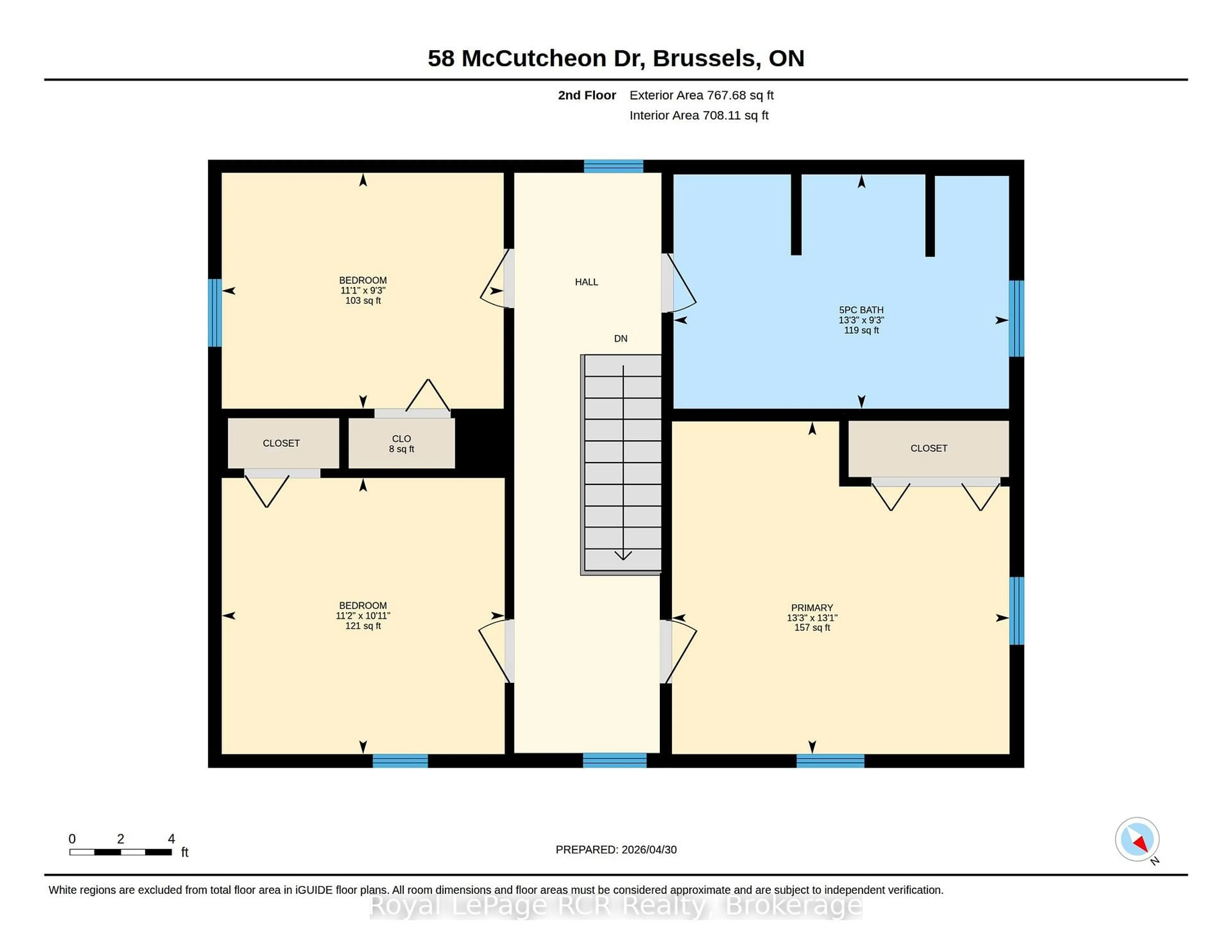 Floor plan for 58 Mccutcheon Dr, Huron East Ontario N0G 1H0