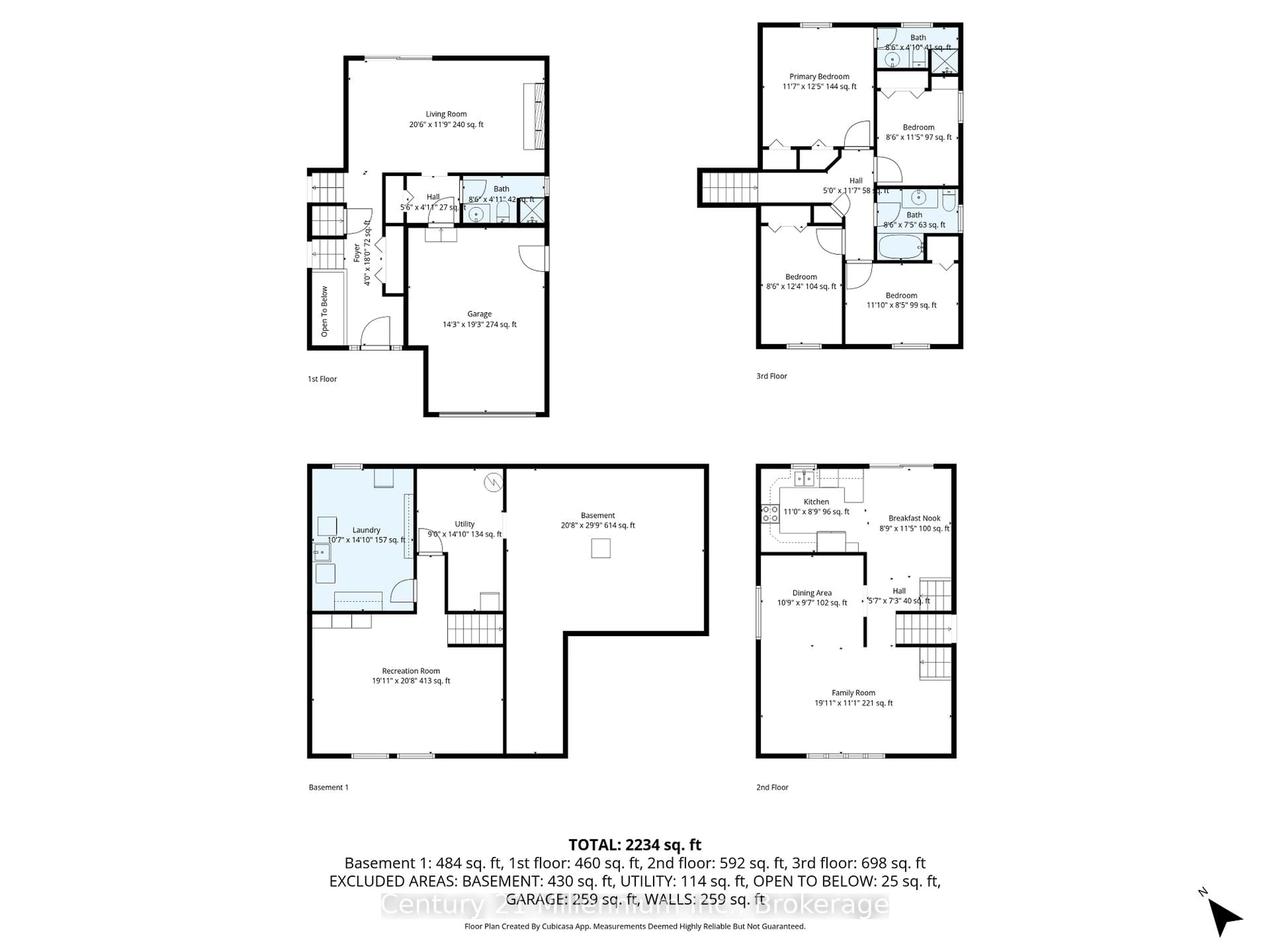 Floor plan for 330 1st St, Owen Sound Ontario N4K 6R4