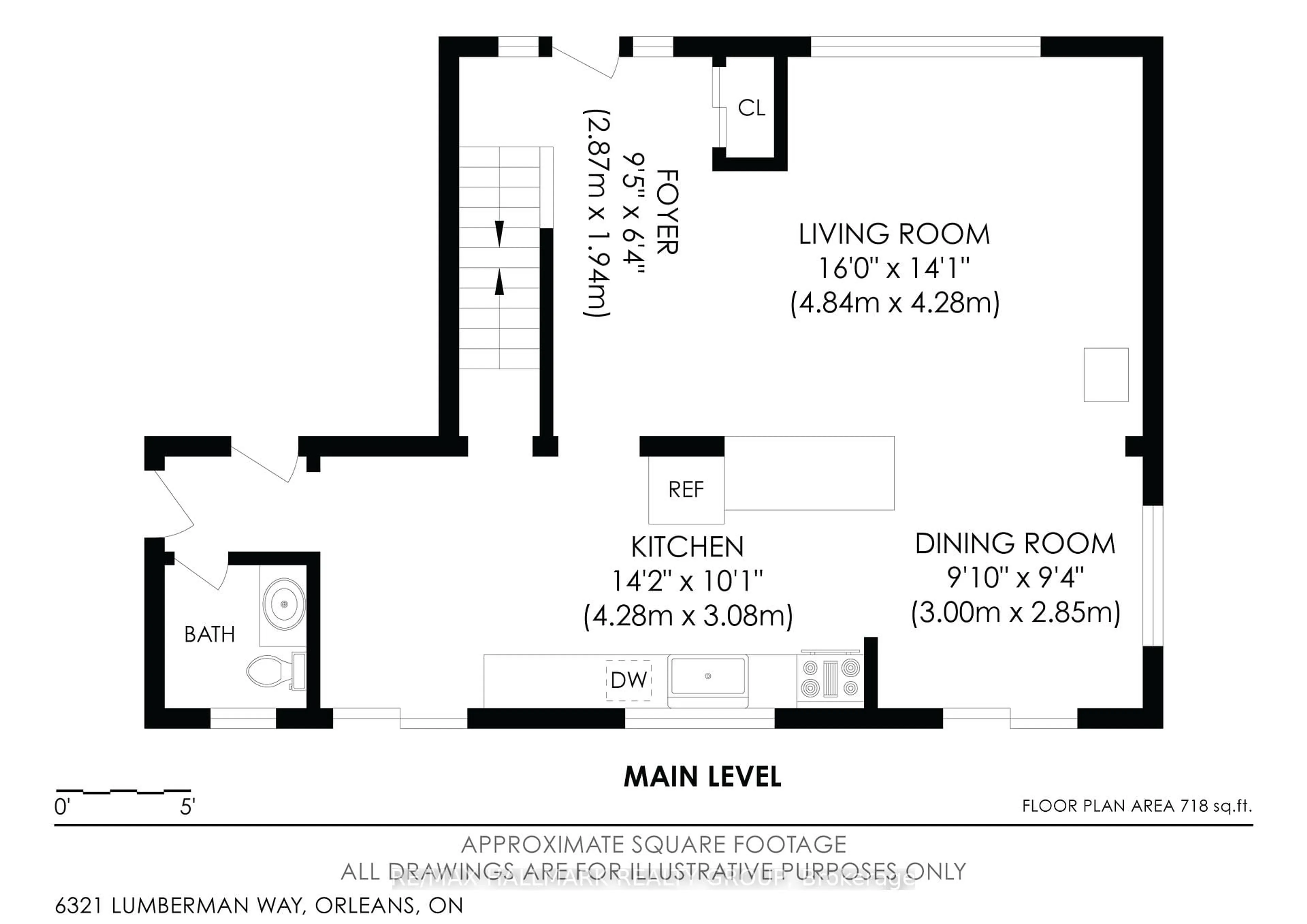Floor plan for 6321 Lumberman Way, Ottawa Ontario K1C 1E1