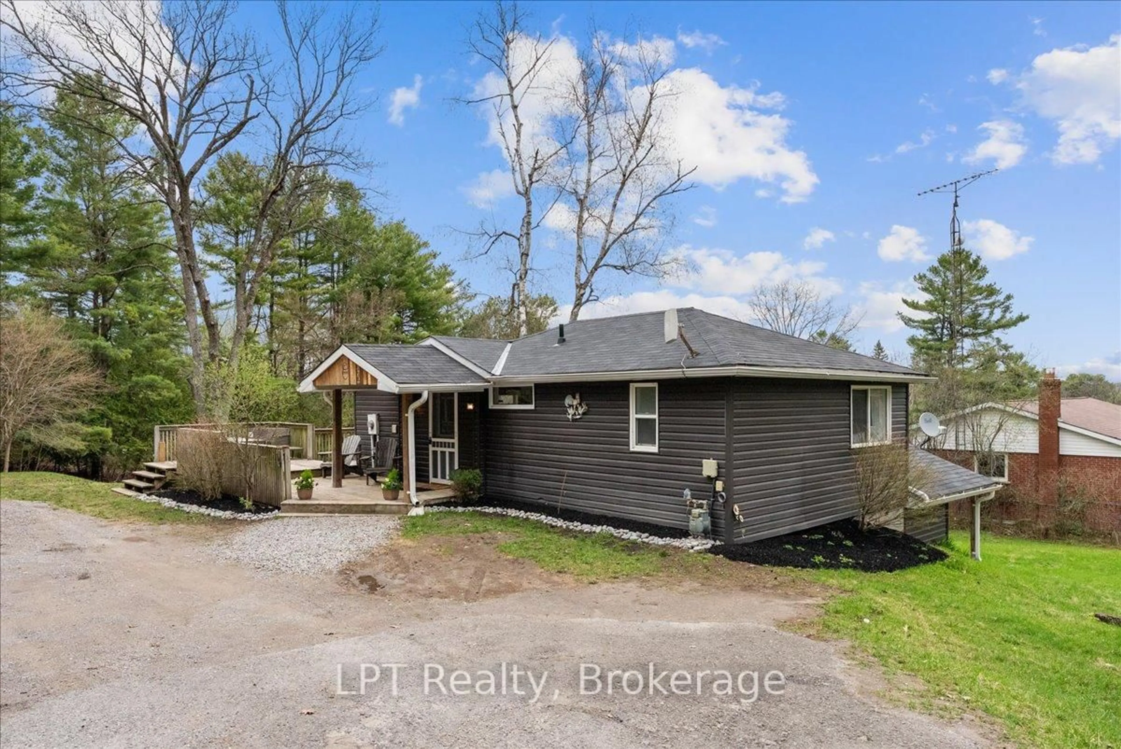 A pic from outside/outdoor area/front of a property/back of a property/a pic from drone, water/lake/river/ocean view for 7010 Lake St, Hamilton Township Ontario K0L 1E0