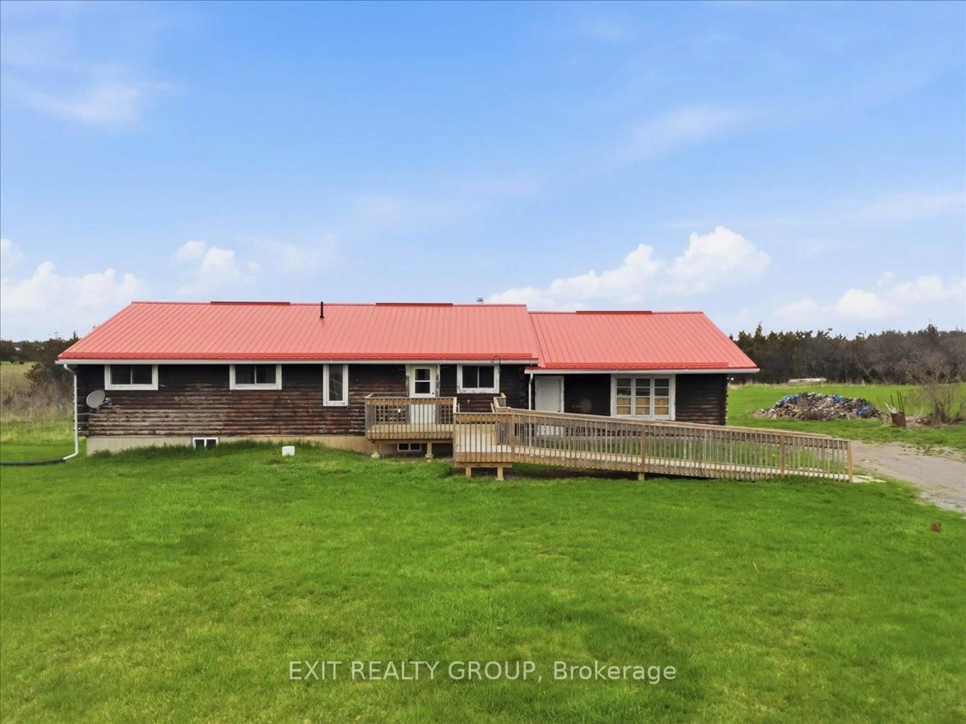 A pic from outside/outdoor area/front of a property/back of a property/a pic from drone, building for 51 Stinson Block Rd, Prince Edward County Ontario K0K 1T0
