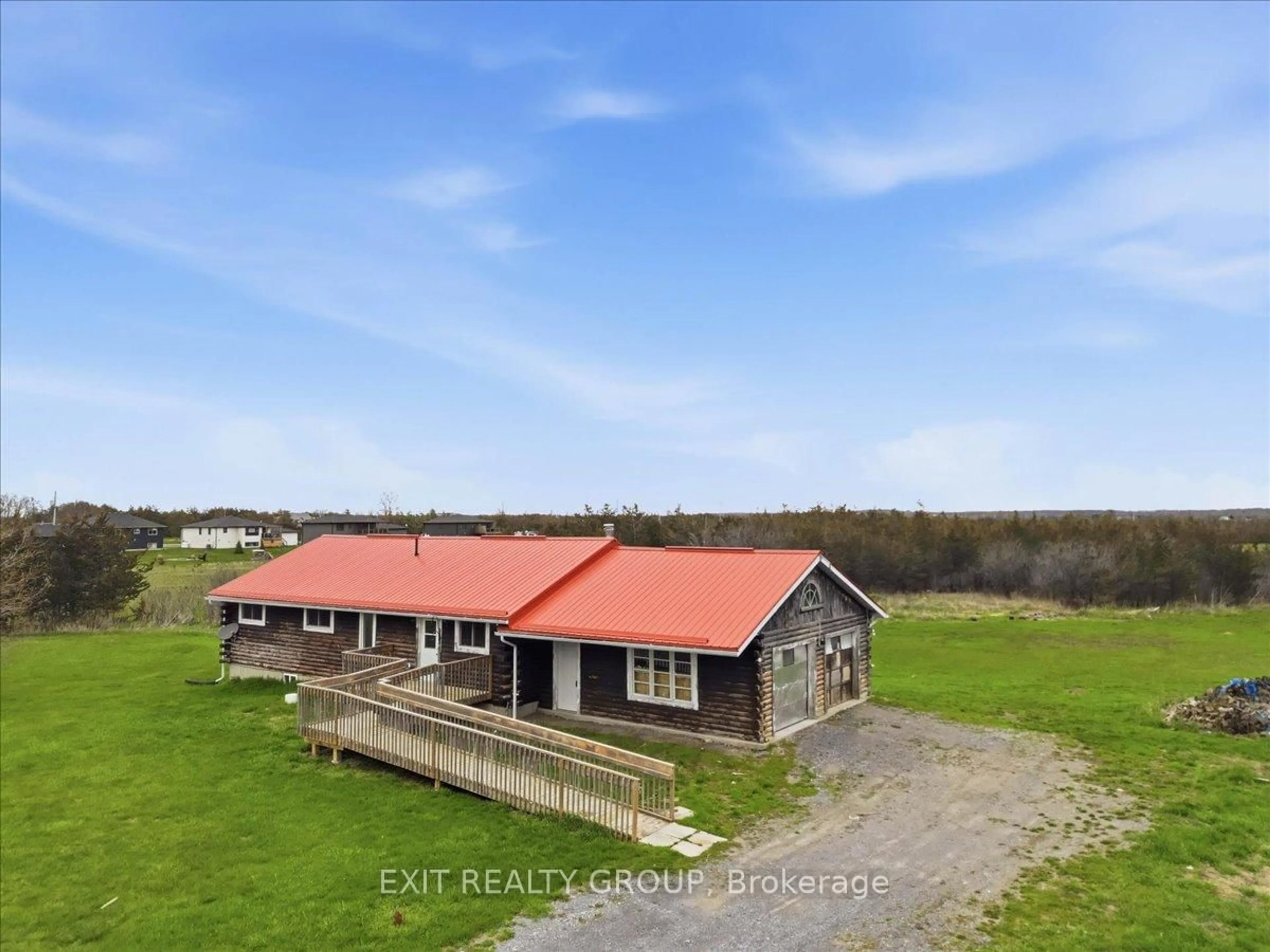 A pic from outside/outdoor area/front of a property/back of a property/a pic from drone, building for 51 Stinson Block Rd, Prince Edward County Ontario K0K 1T0