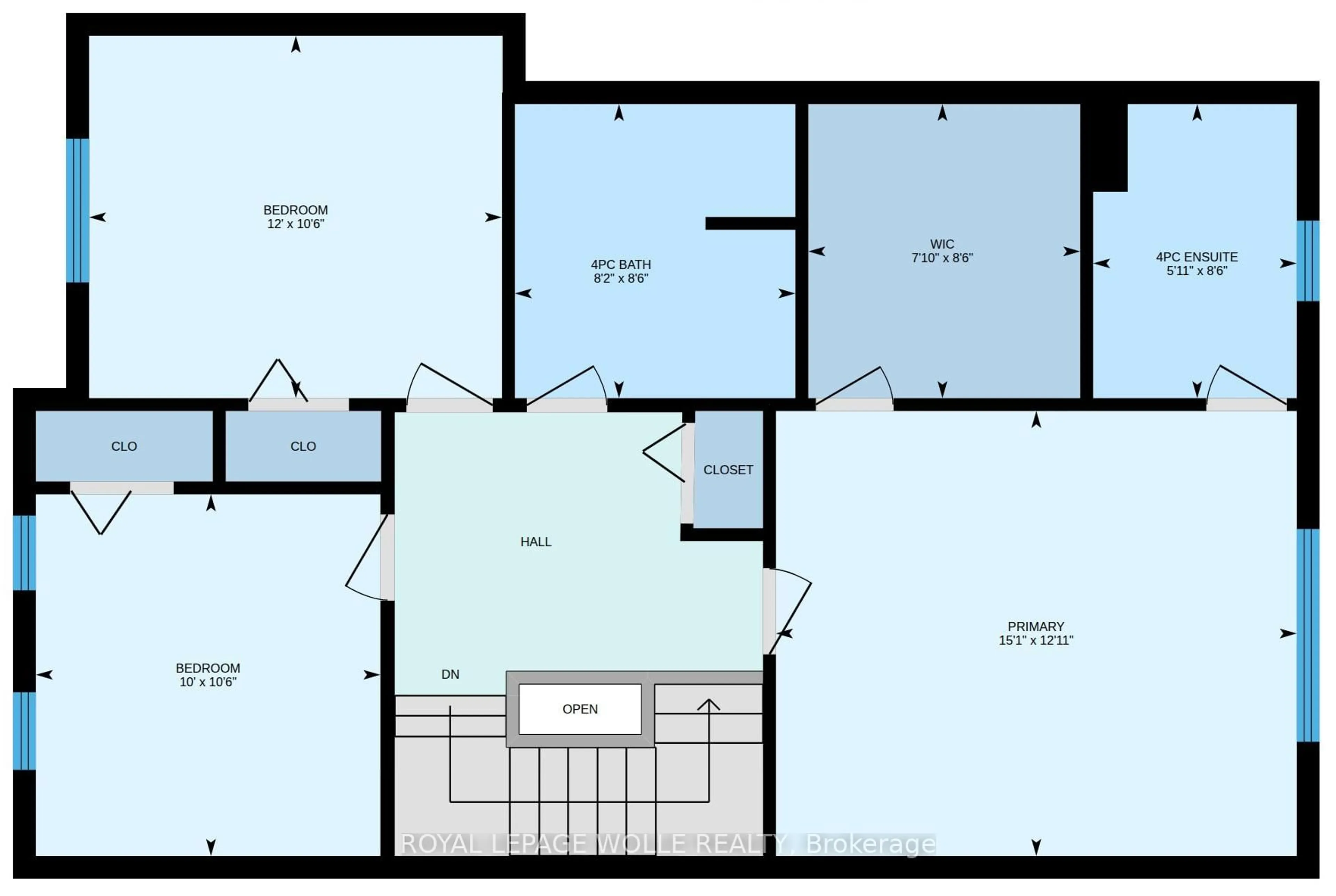 Floor plan for 430 Avens St, Waterloo Ontario N2V 0B5