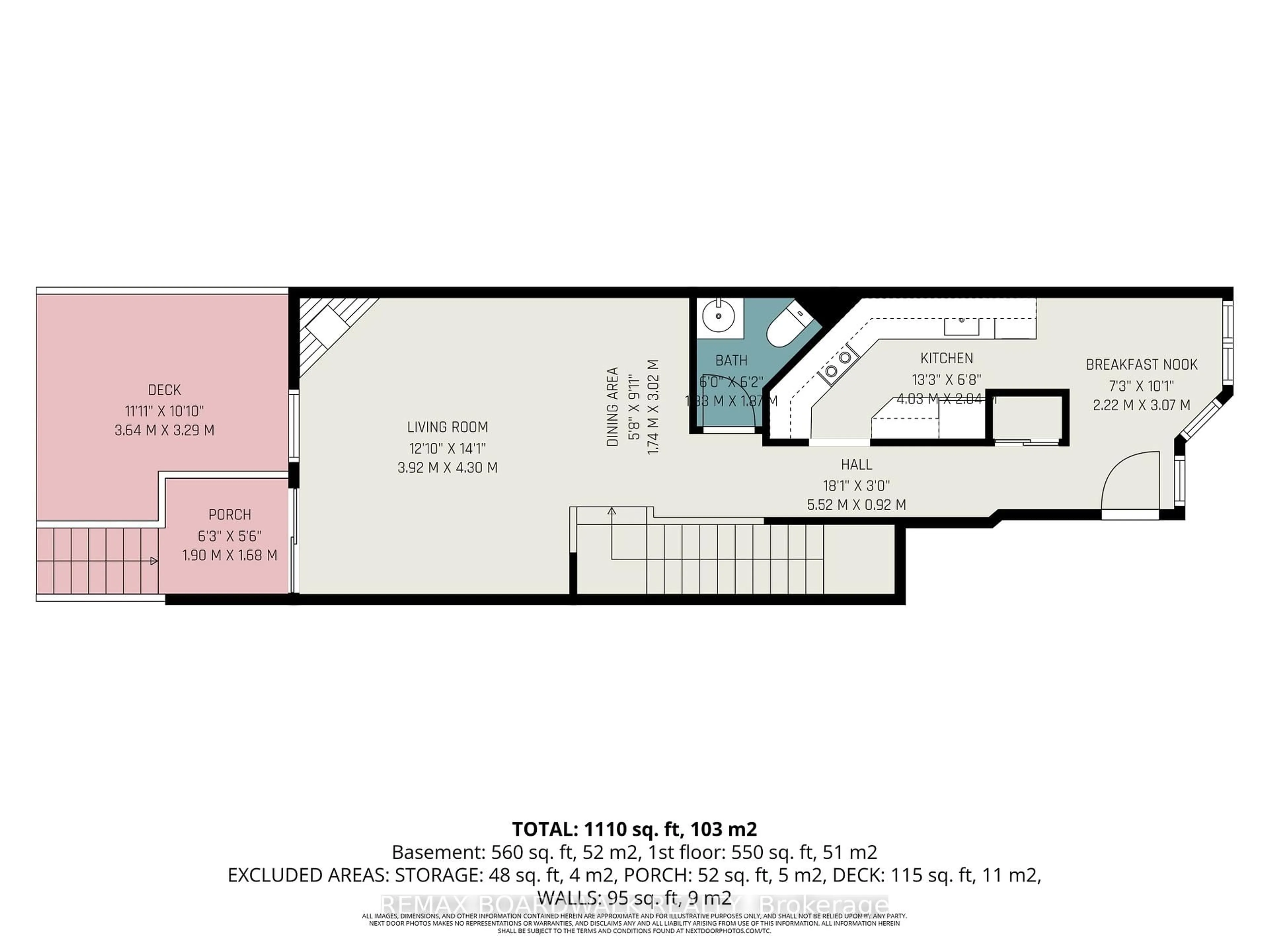 Floor plan for 1607 Locksley Lane, Ottawa Ontario K1J 1B6
