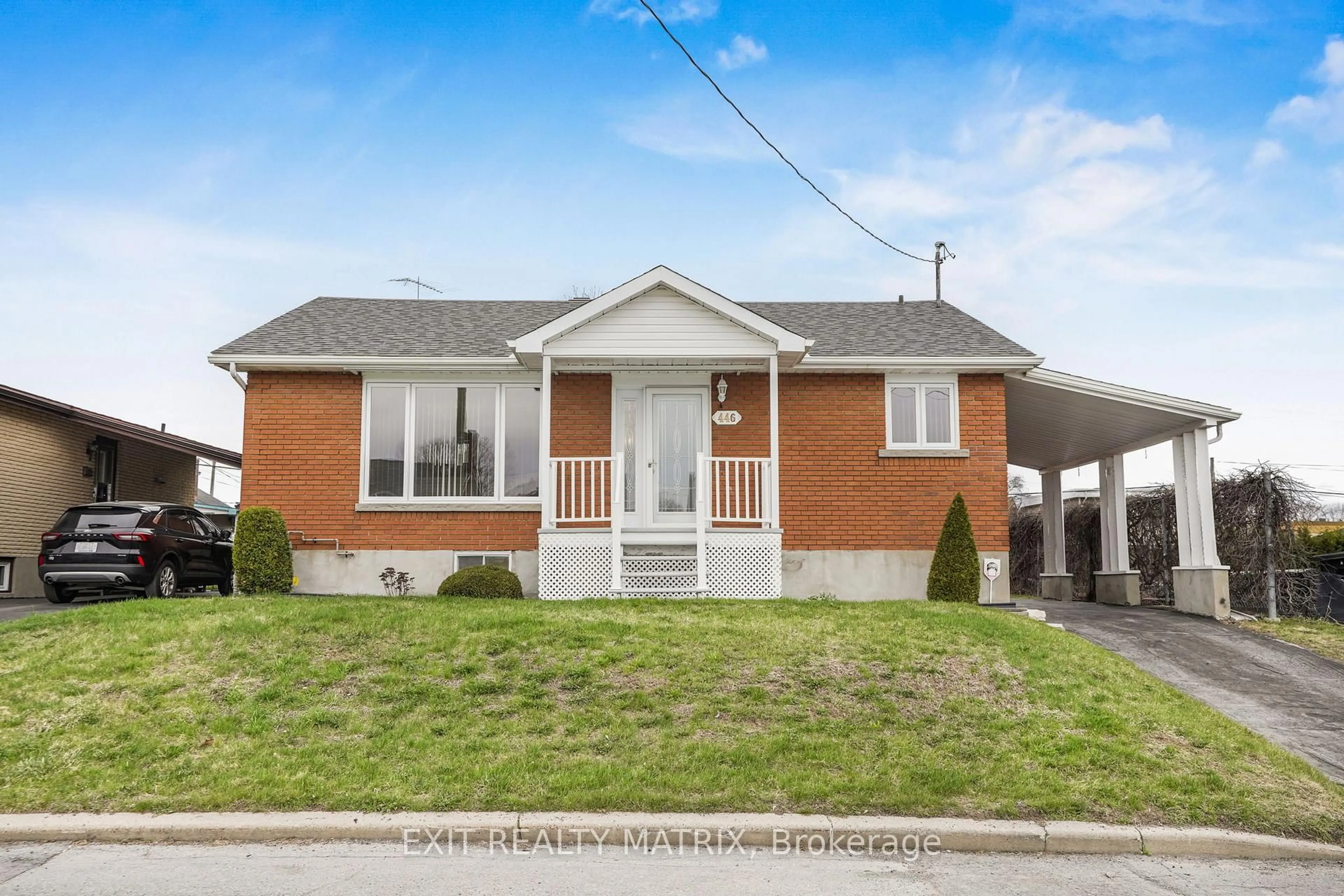 Home with brick exterior material, street for 446 Bertha St, Hawkesbury Ontario K6A 2B2