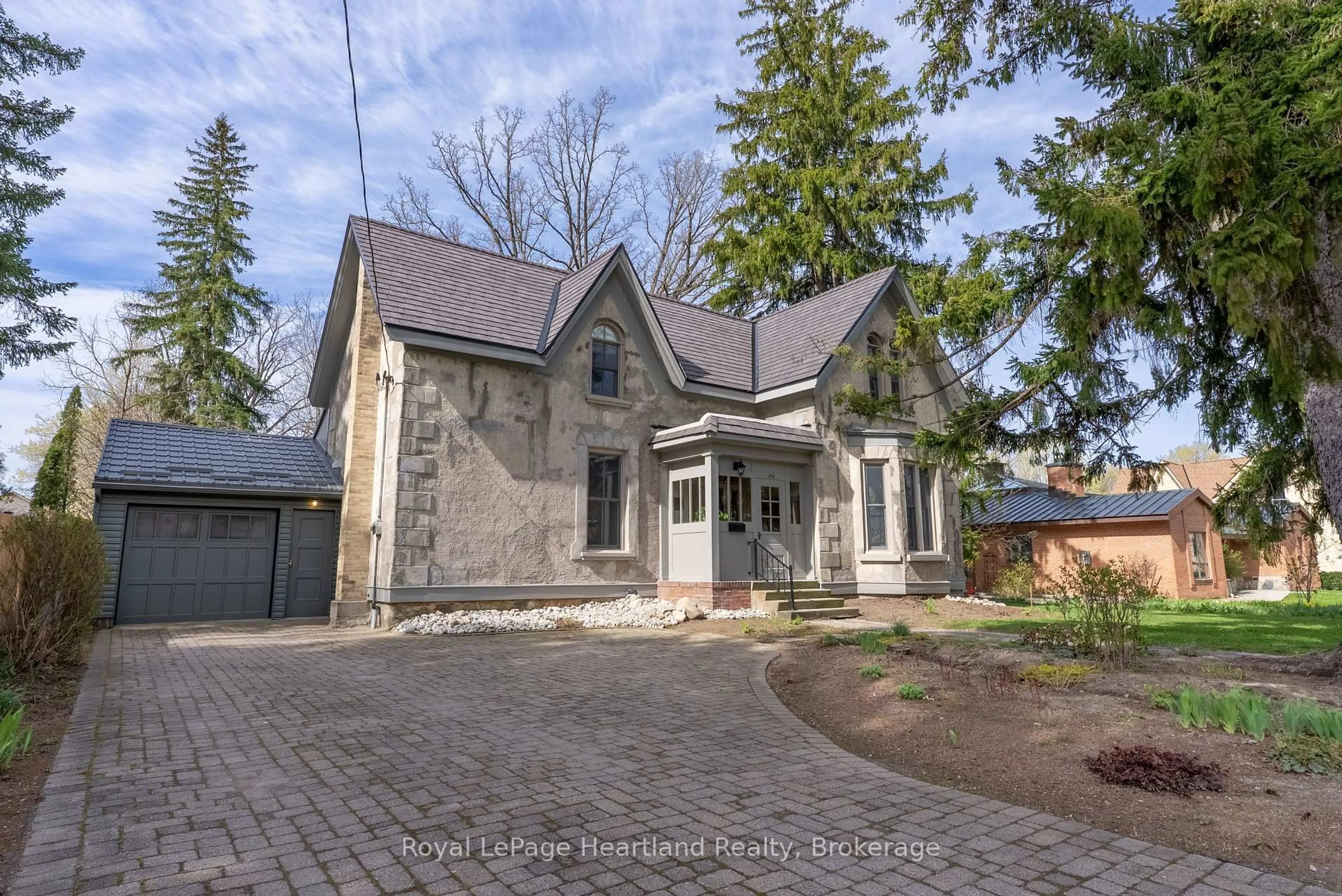 Home with brick exterior material, street for 154 Ontario St, Central Huron Ontario N0M 1L0