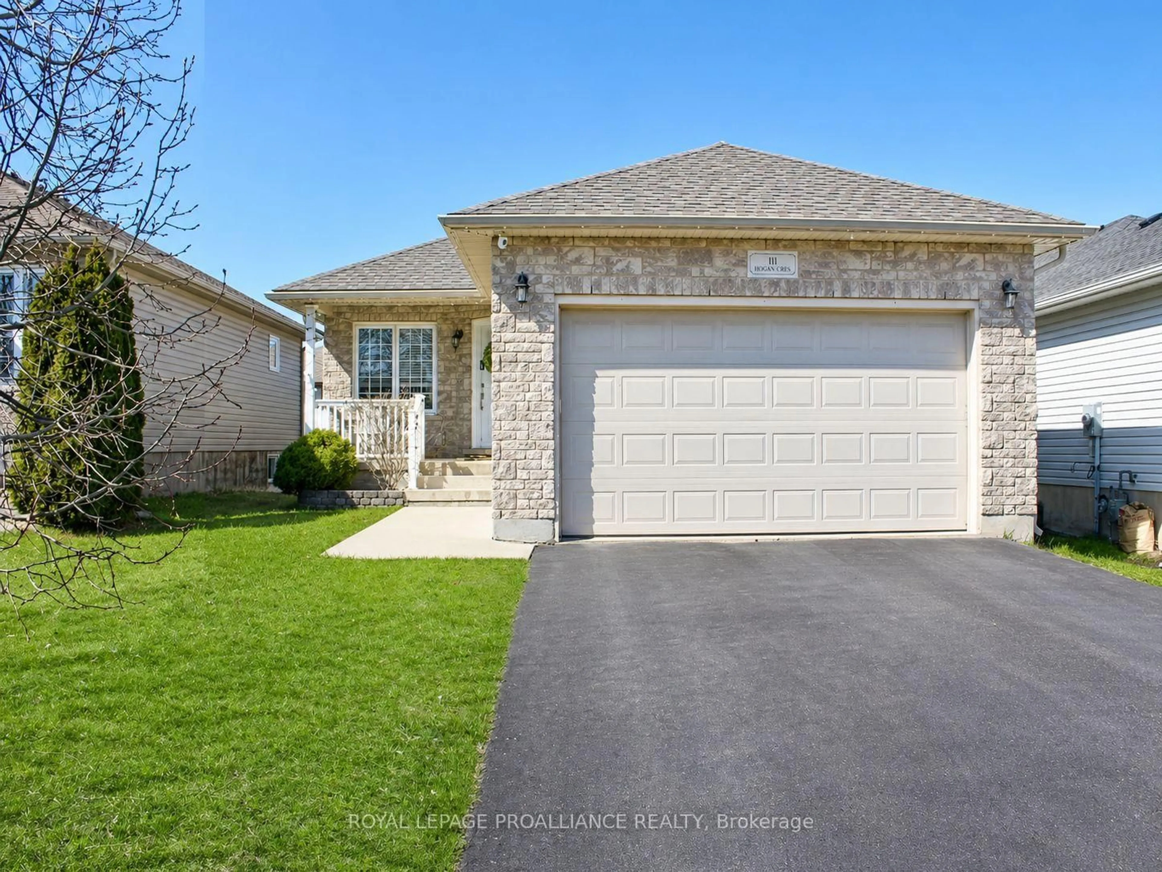 Home with brick exterior material, street for 111 Hogan Cres, Loyalist Ontario K7N 0A6