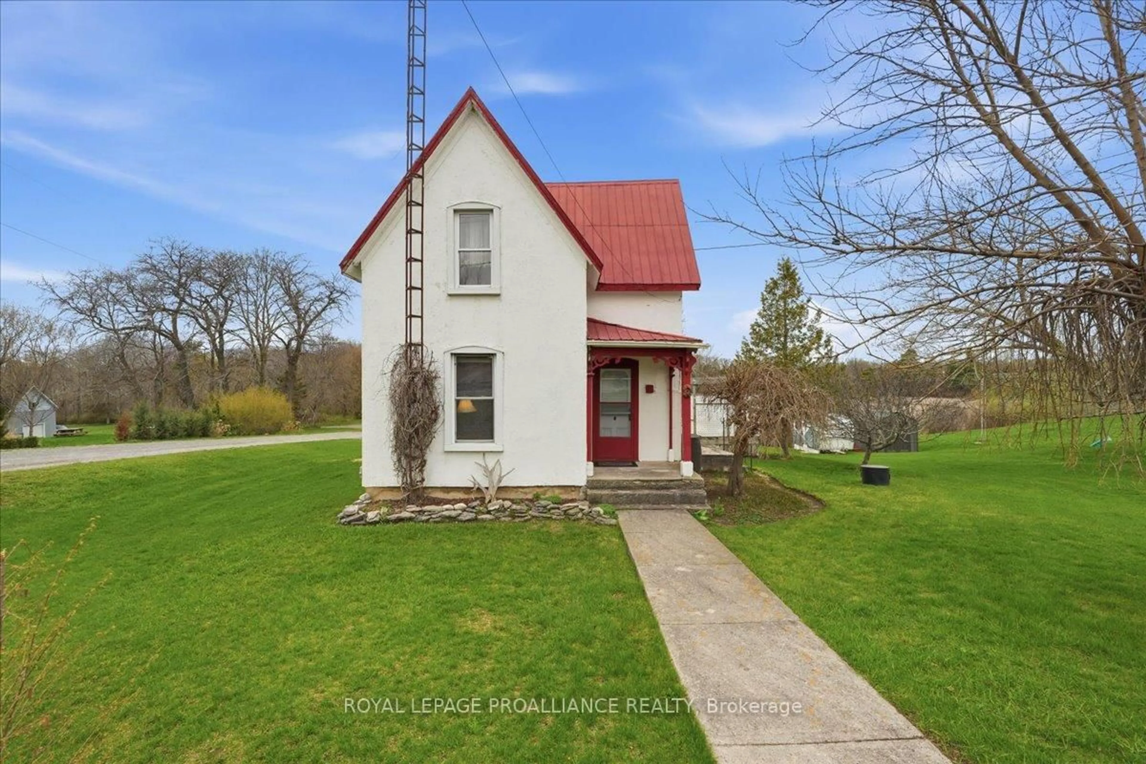 A pic from outside/outdoor area/front of a property/back of a property/a pic from drone, unknown for 1724B County Road 10, Prince Edward County Ontario K0K 1P0