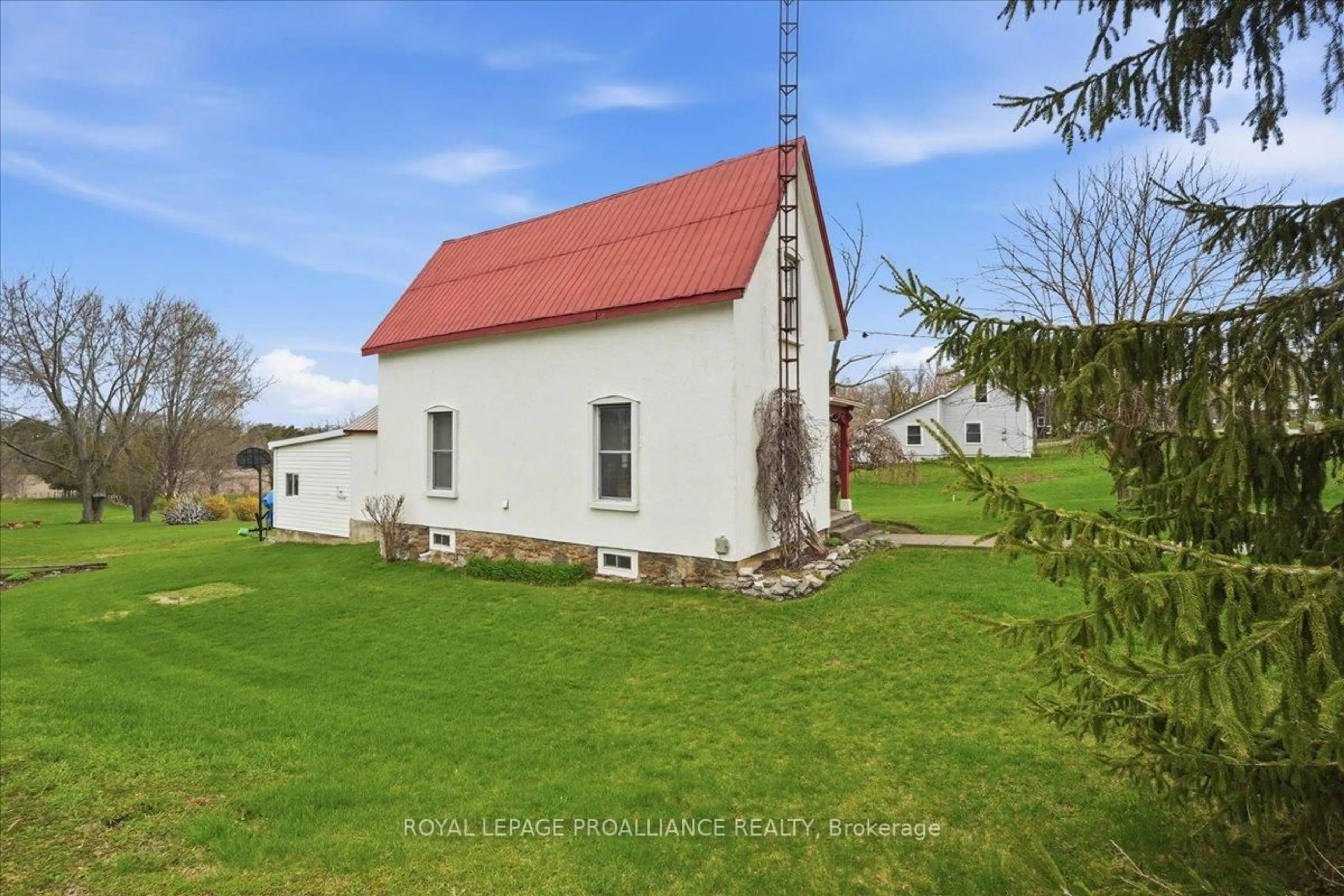 A pic from outside/outdoor area/front of a property/back of a property/a pic from drone, building for 1724B County Road 10, Prince Edward County Ontario K0K 1P0