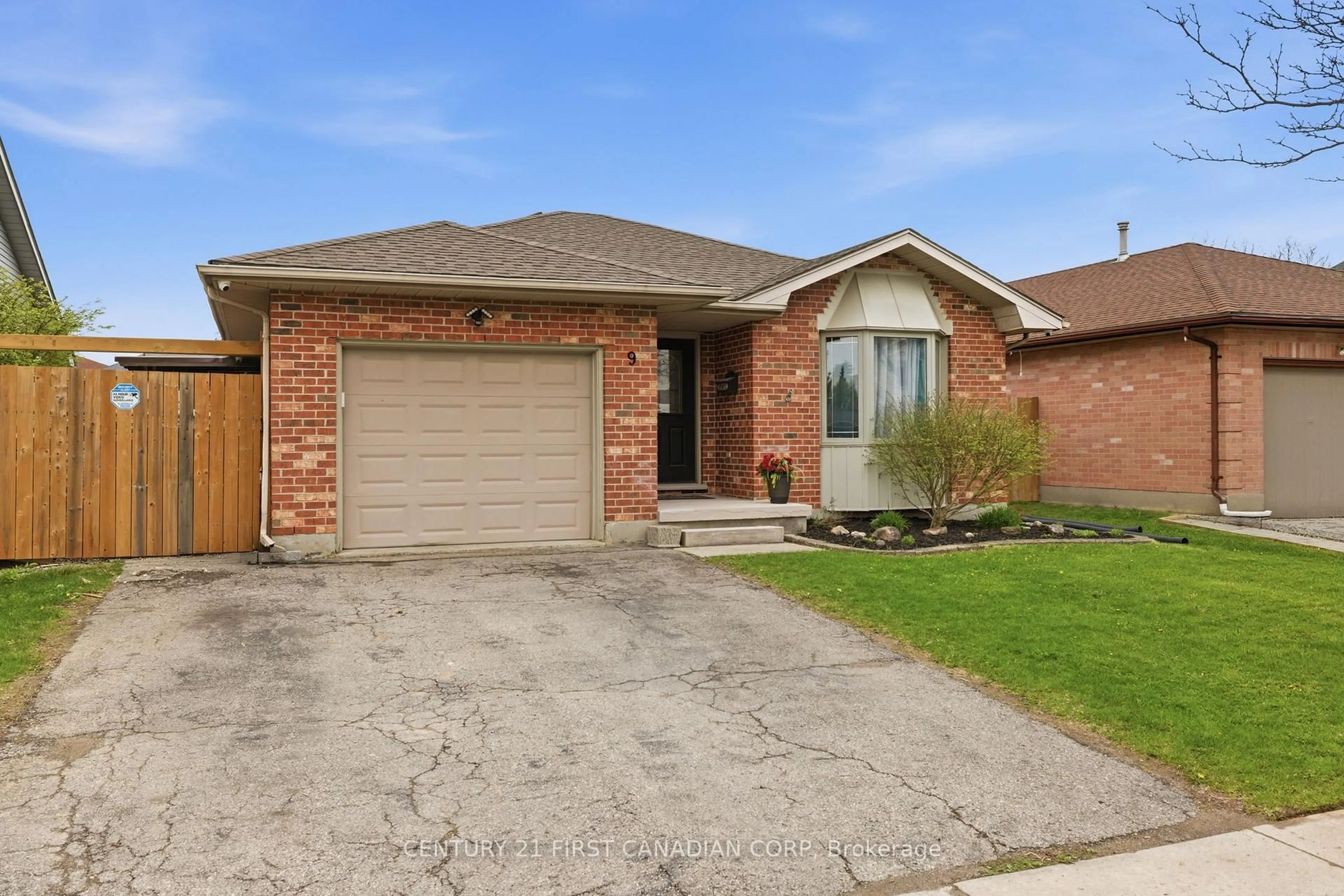 Home with brick exterior material, street for 9 Bonaparte Lane, London East Ontario N5V 4B1